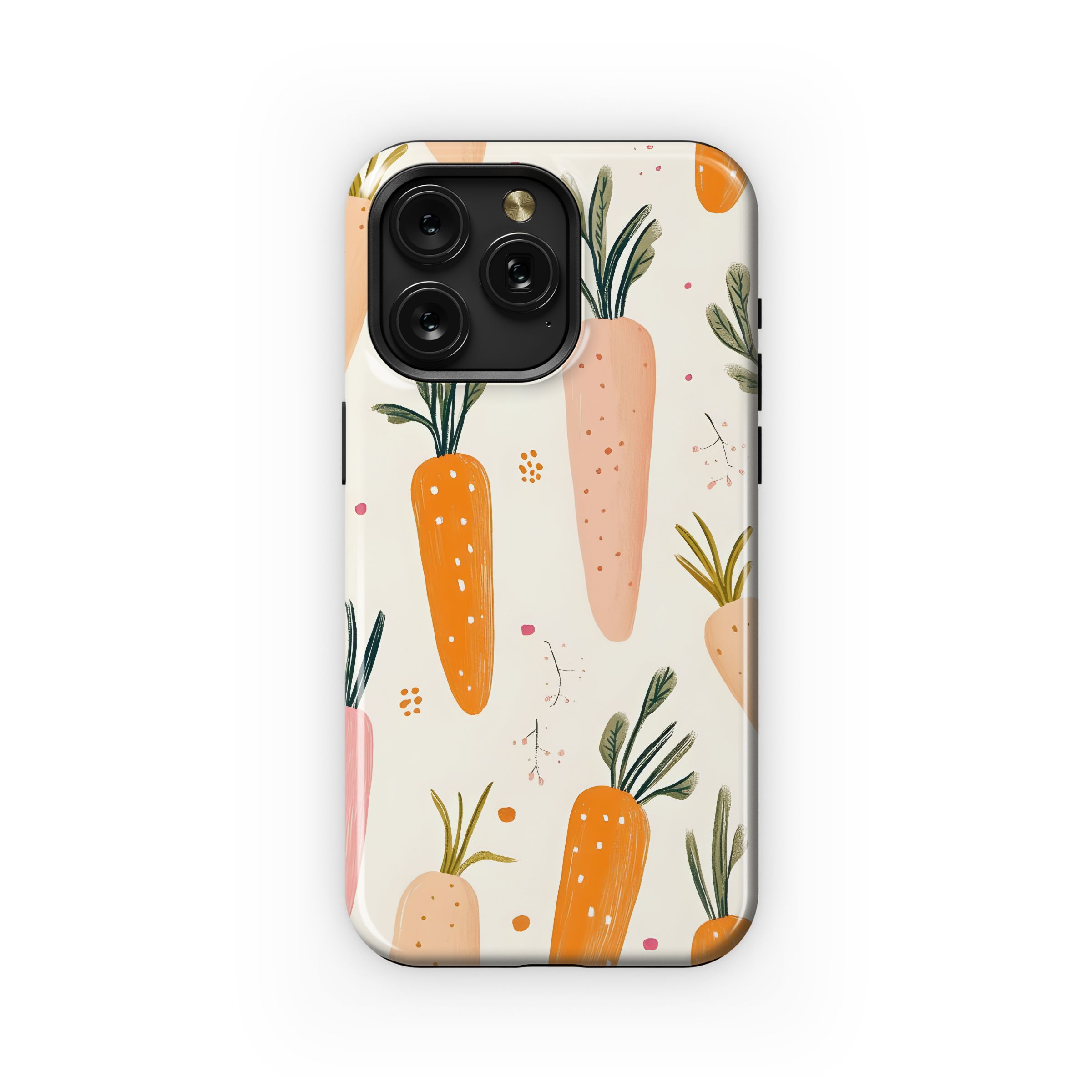 Colorful Carrot Garden Phone Case iPhone Samsung Cover Pixel 5099