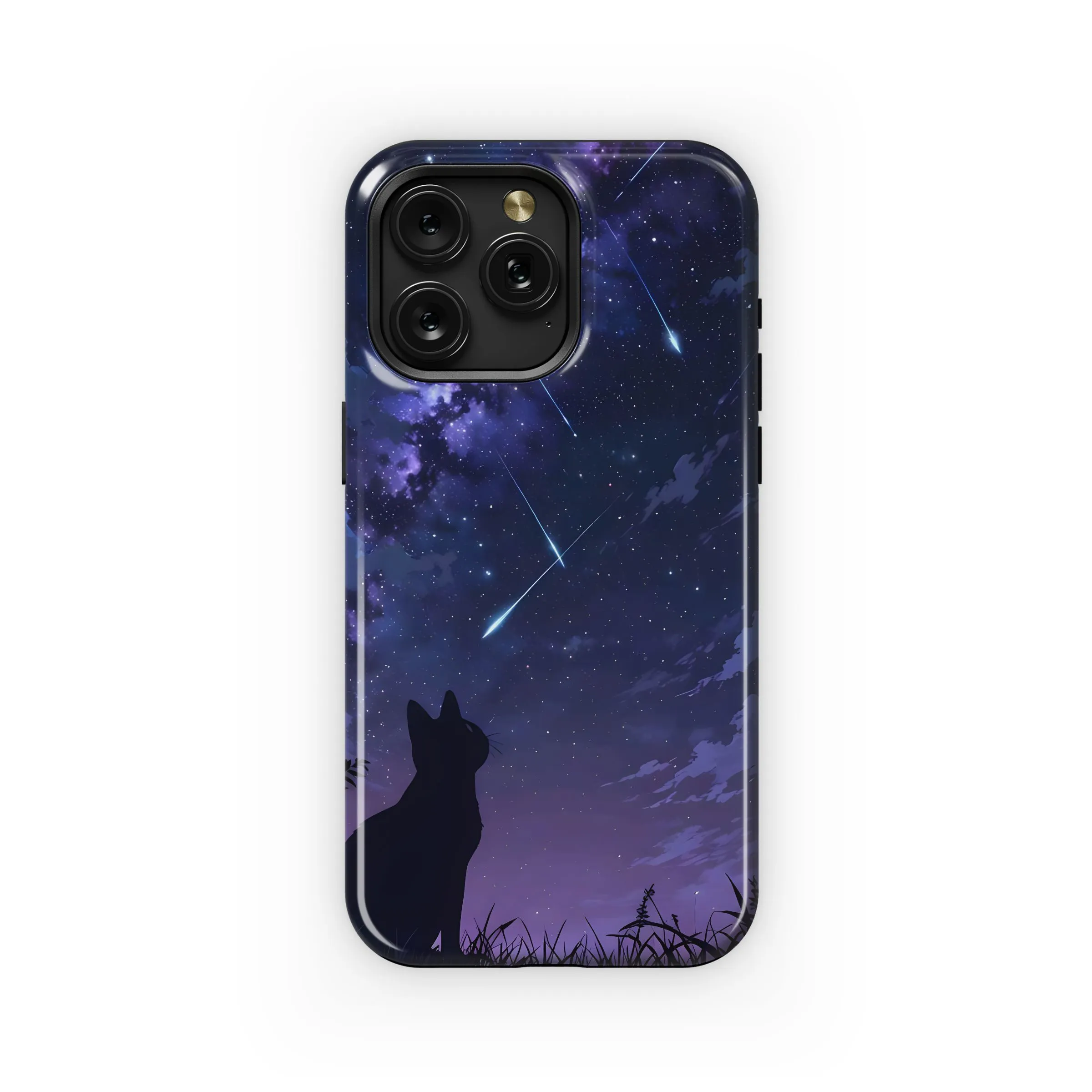 Cosmic Cat's Night Watch
 Phone Case iPhone Samsung Cover Pixel 5092