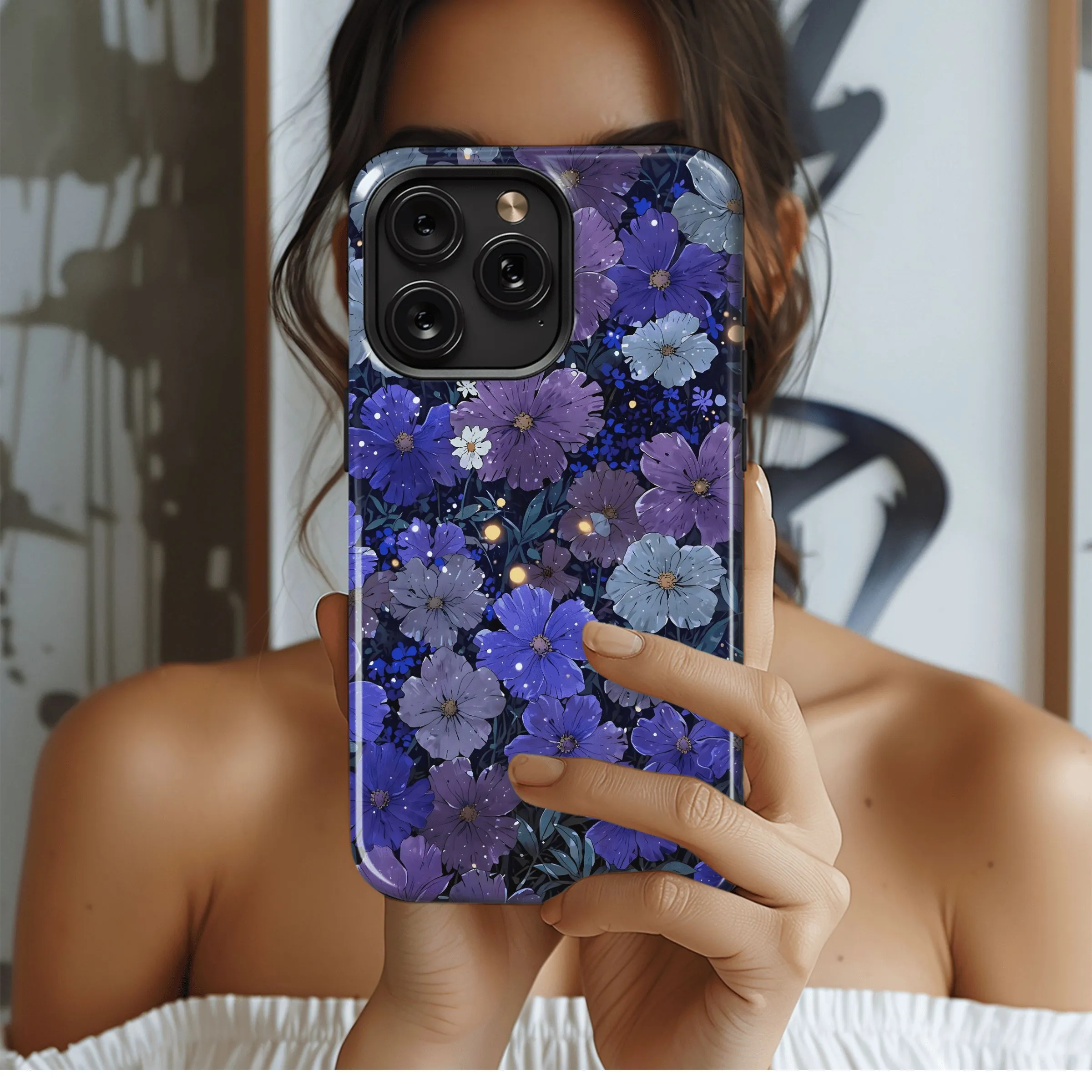 Cosmic Flower Garden
 Phone Case iPhone Samsung Cover Pixel 4405