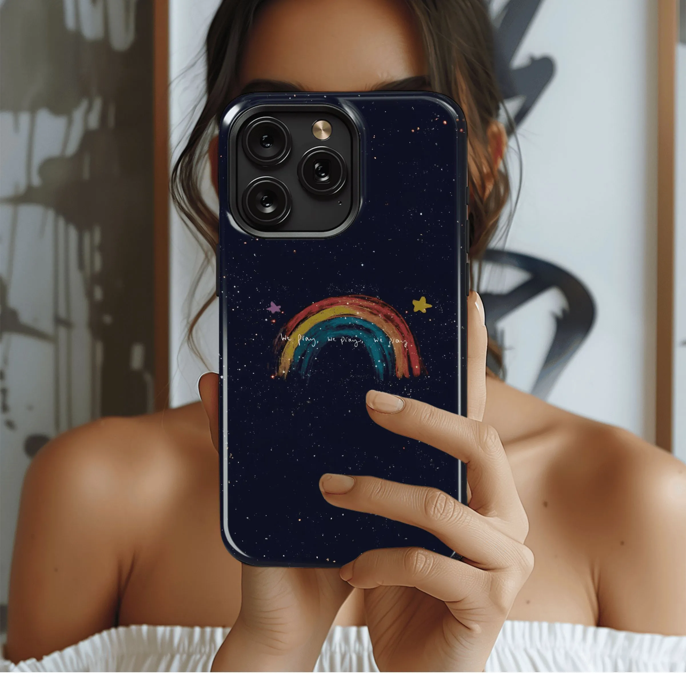 Cosmic Rainbow Dreams
 Phone Case iPhone Samsung Cover Pixel 4528