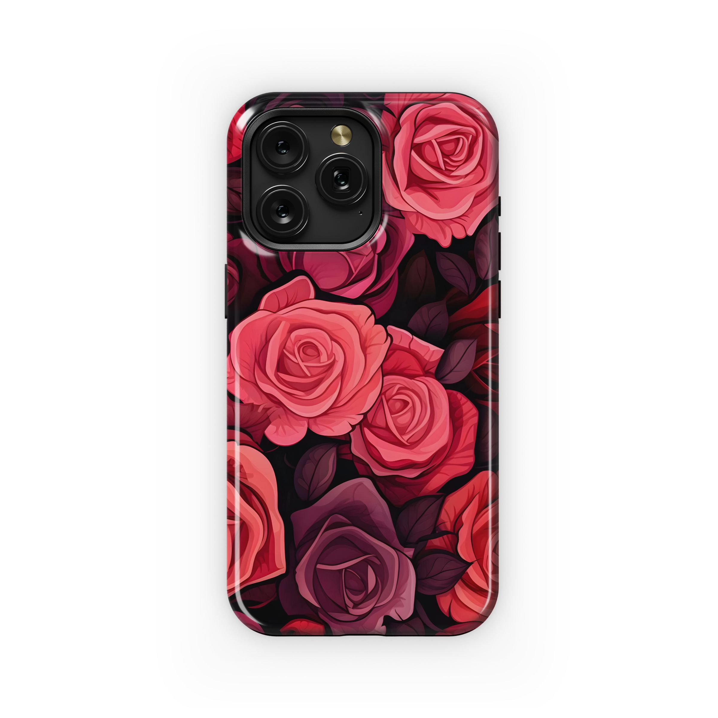 Crimson Rose Bouquet
 Phone Case iPhone Samsung Cover Pixel 5496