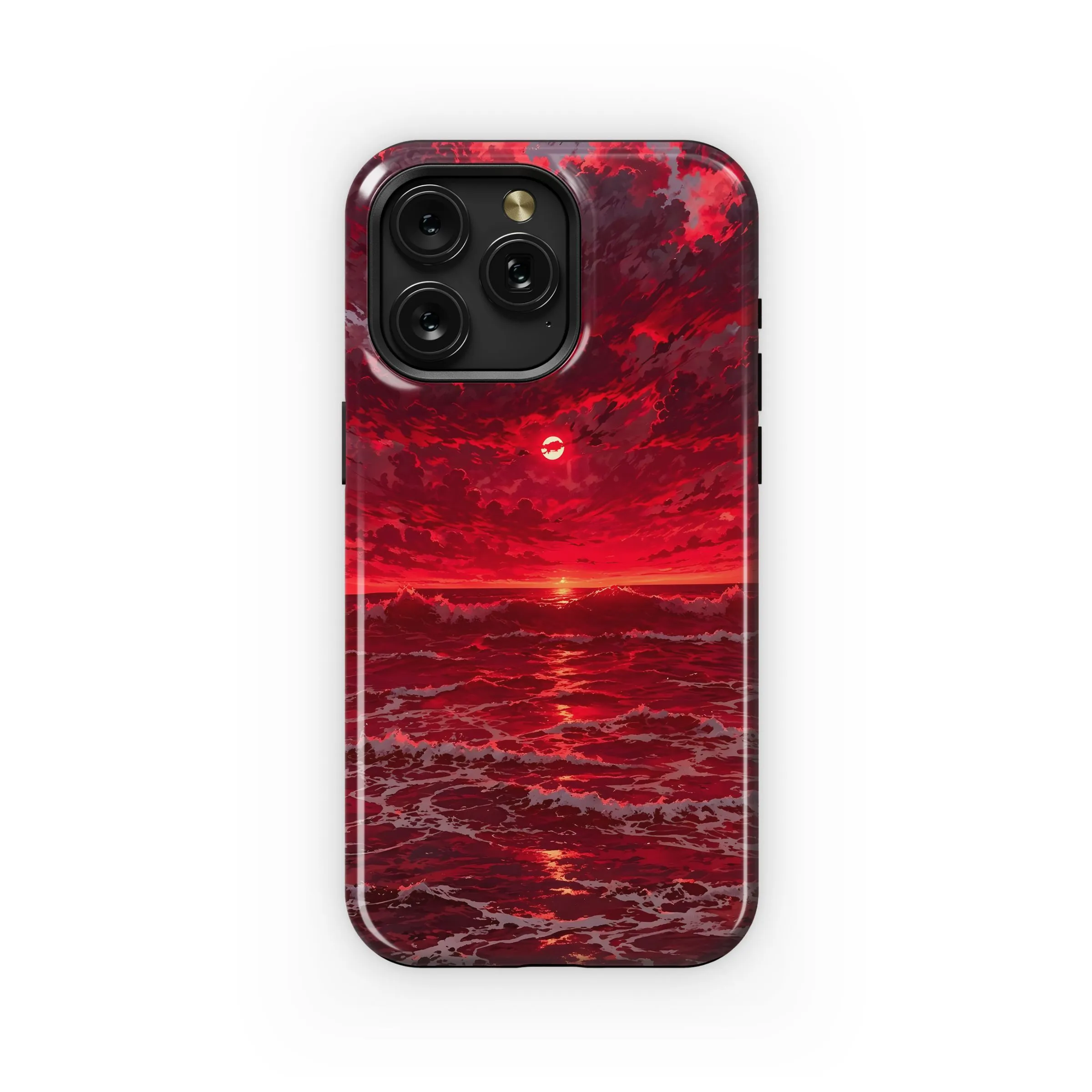 Crimson Sea Sunset
 Phone Case iPhone Samsung Cover Pixel 4768