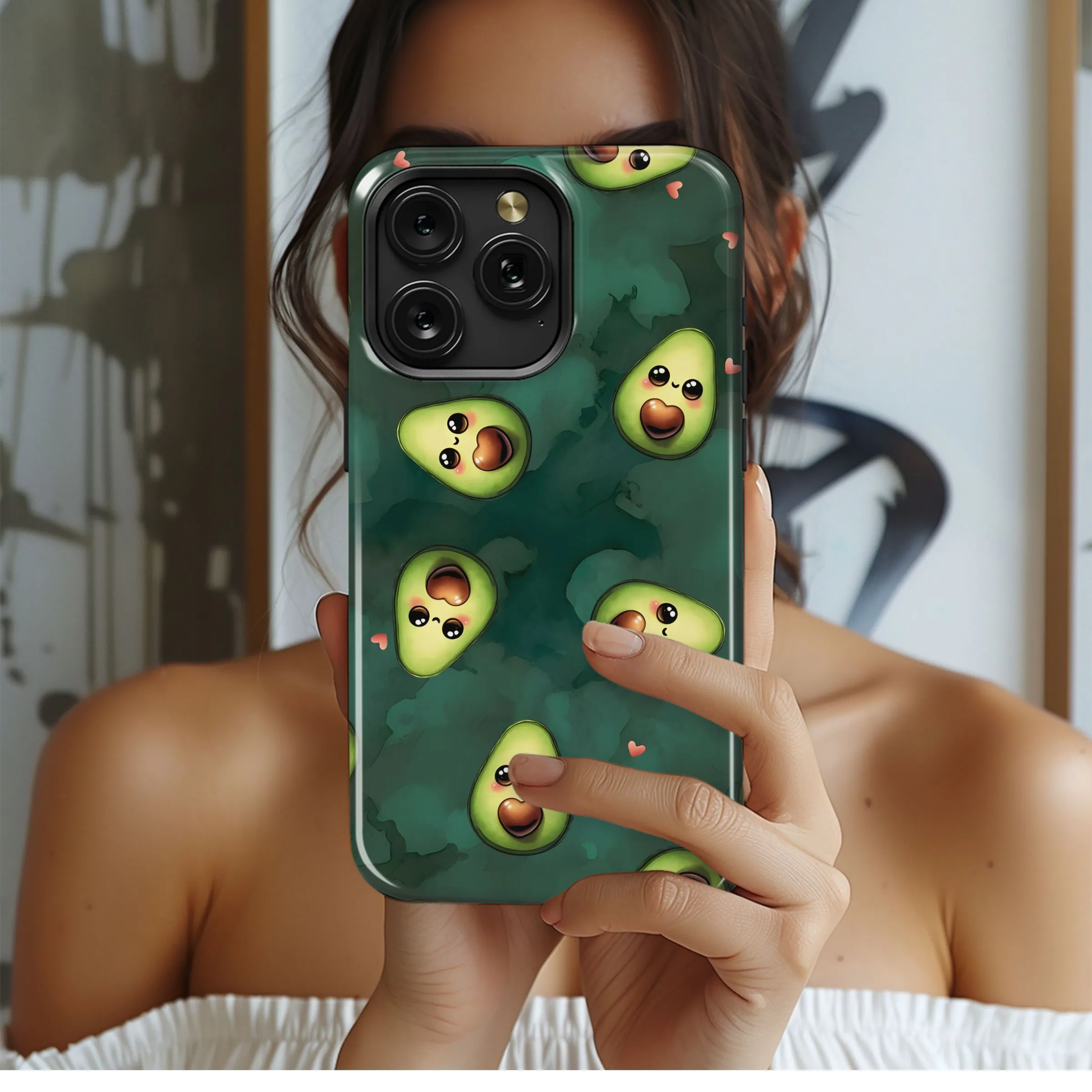 Cute Avocado Love
 Phone Case iPhone Samsung Cover Pixel 4749