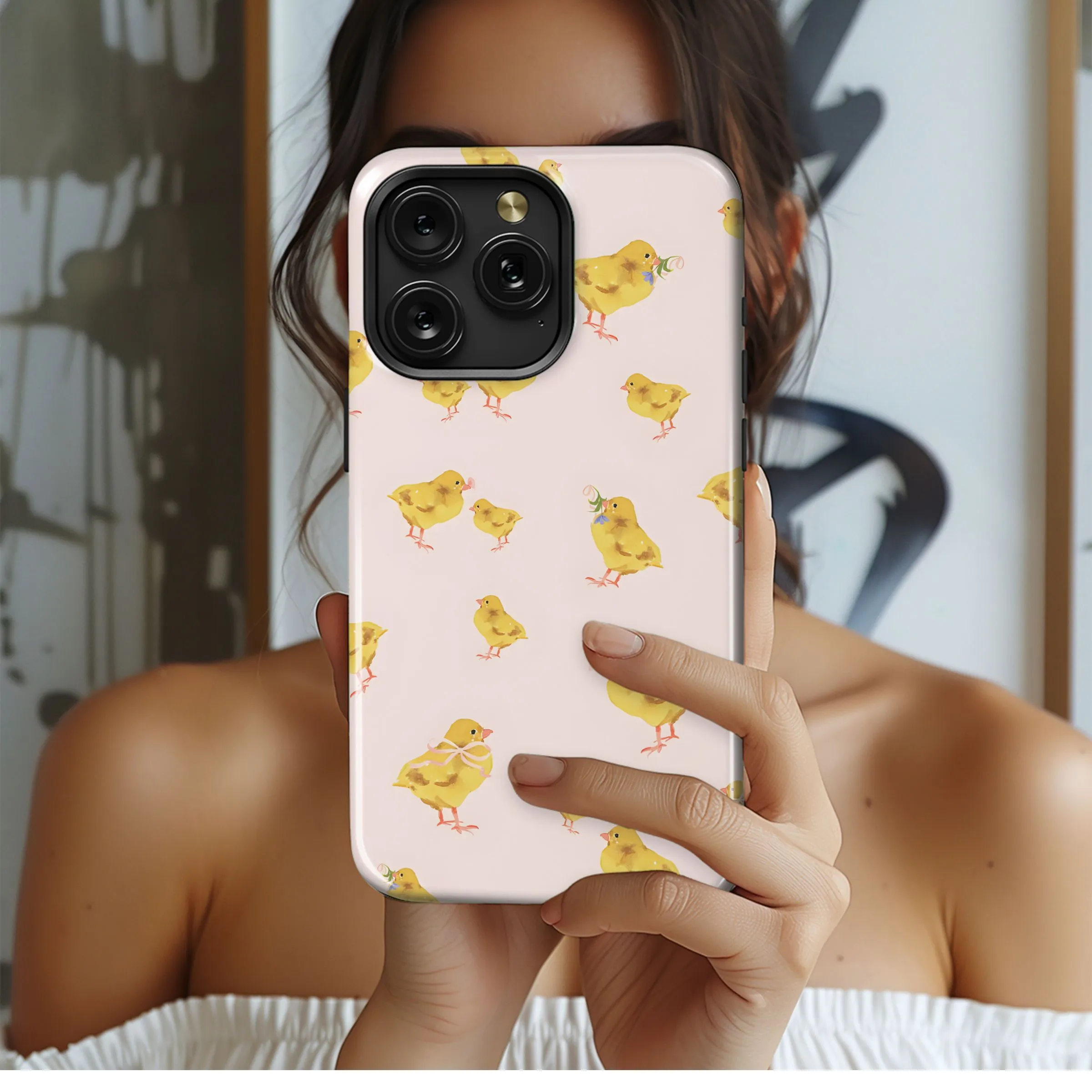 Cute Chicks Pattern
 Phone Case iPhone Samsung Cover Pixel 4724