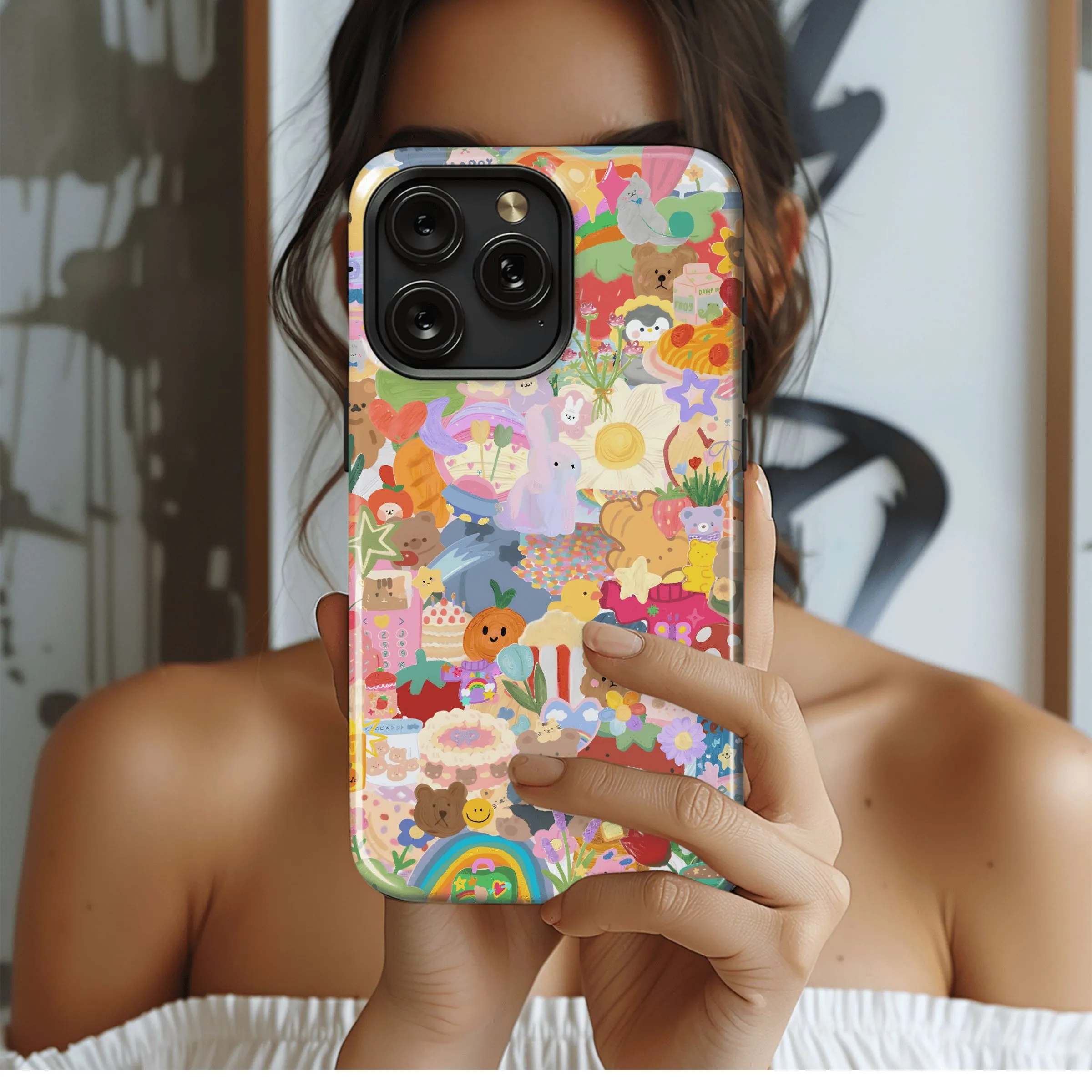 Cute Kawaii Collection
 Phone Case iPhone Samsung Cover Pixel 4534