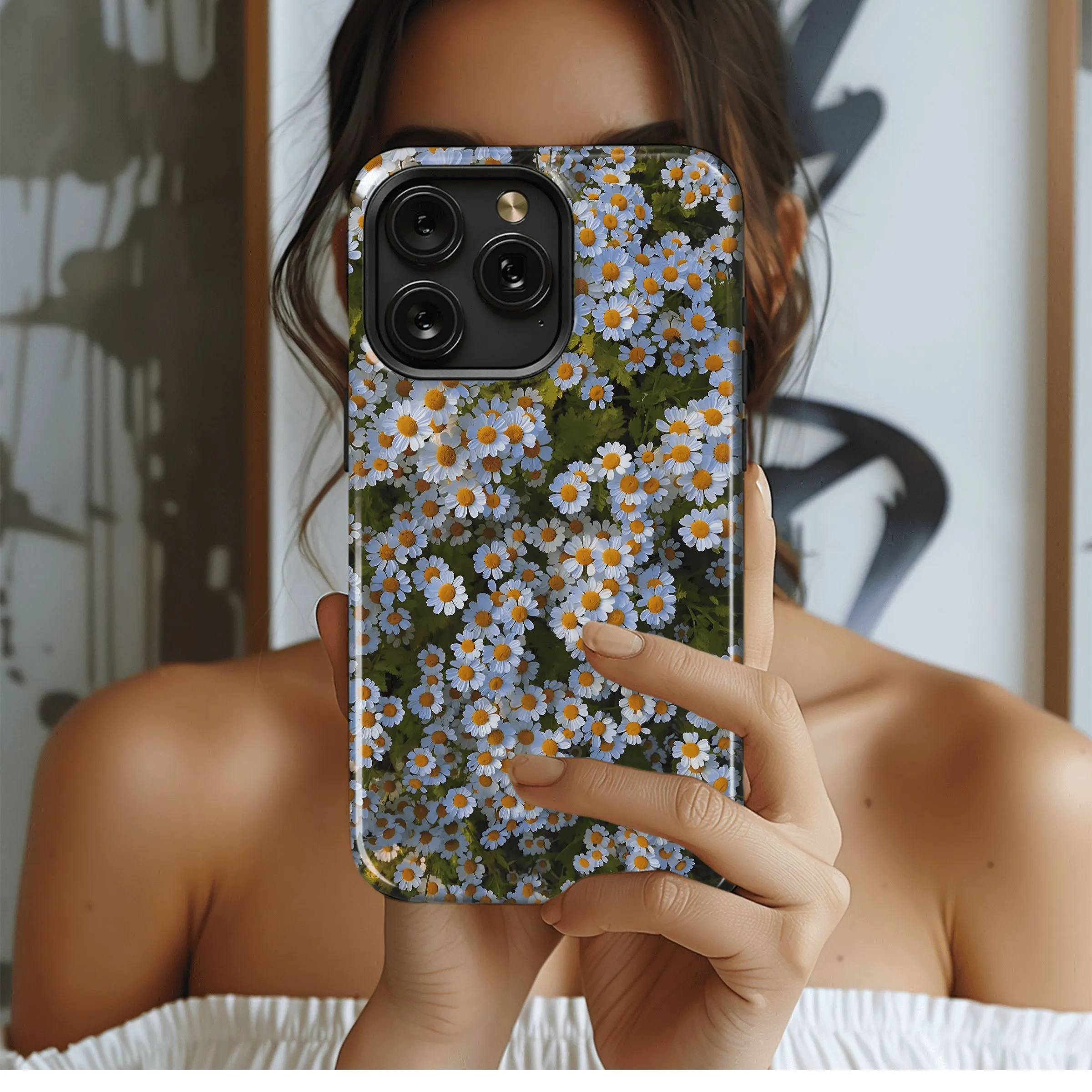 Daisy Garden Bloom
 Phone Case iPhone Samsung Cover Pixel 4636