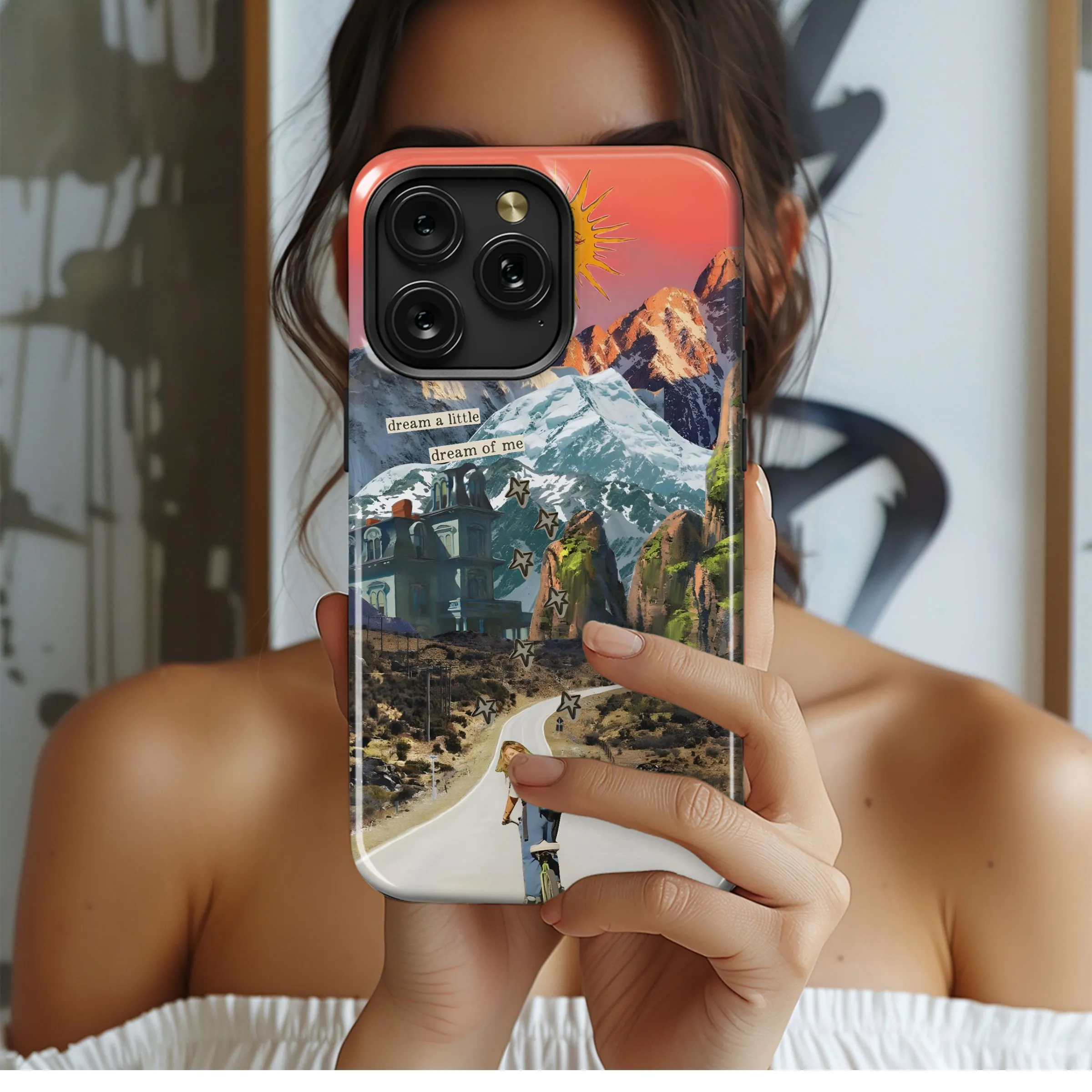 Dreamscape Adventure Aesthetic Phone Case iPhone Samsung Cover Pixel 4974