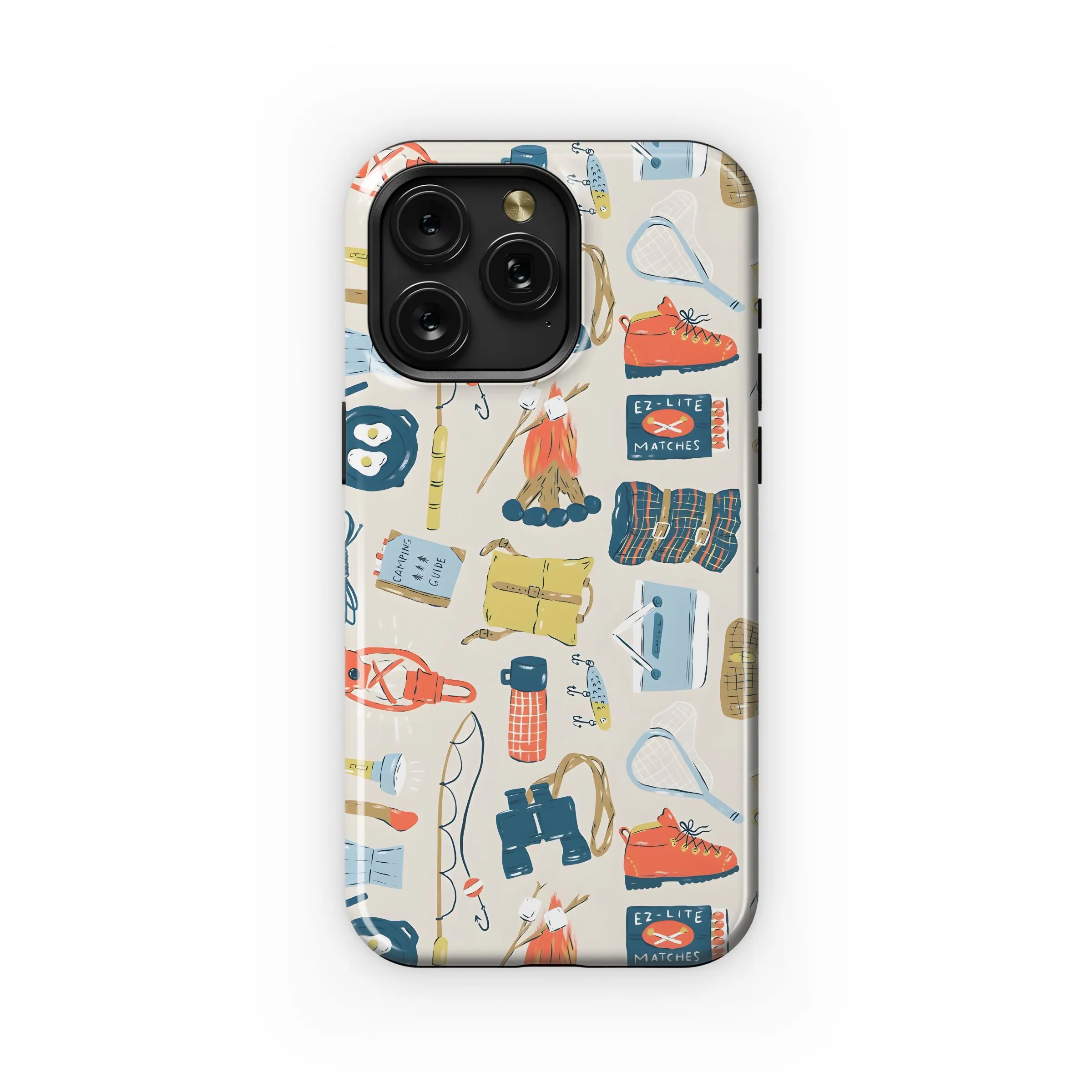 Essential Gear for Outdoor Adventure Phone Case iPhone Samsung Cover Pixel 5363