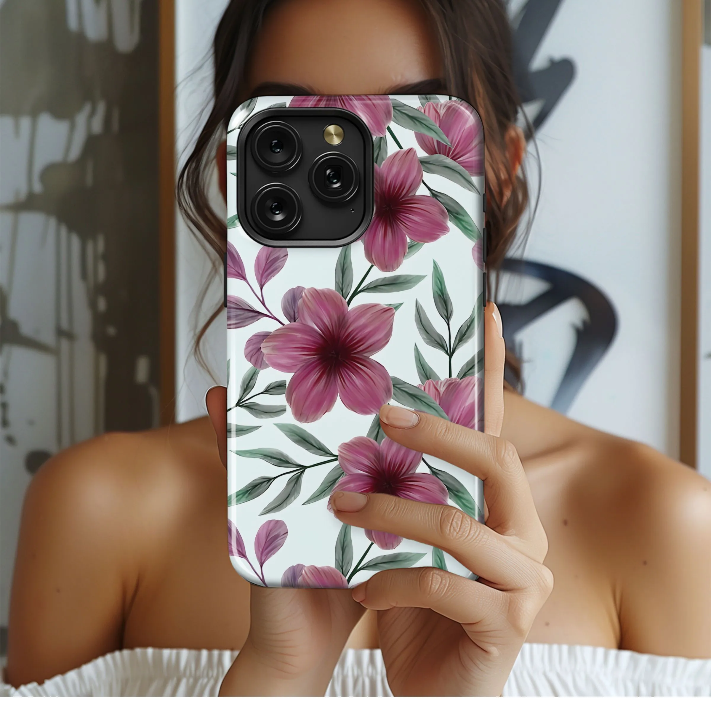 Floral Bloom Pattern
 Phone Case iPhone Samsung Cover Pixel 5217