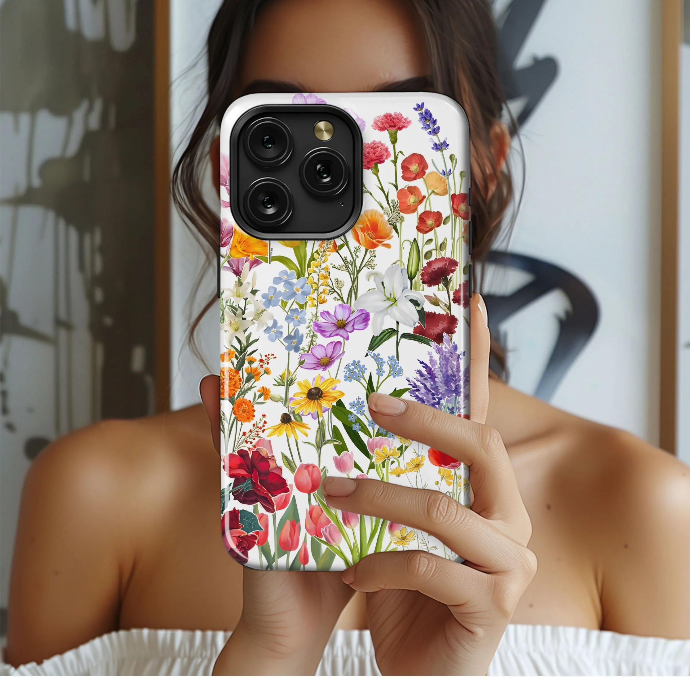 Floral Burst
 Phone Case iPhone Samsung Cover Pixel 4916