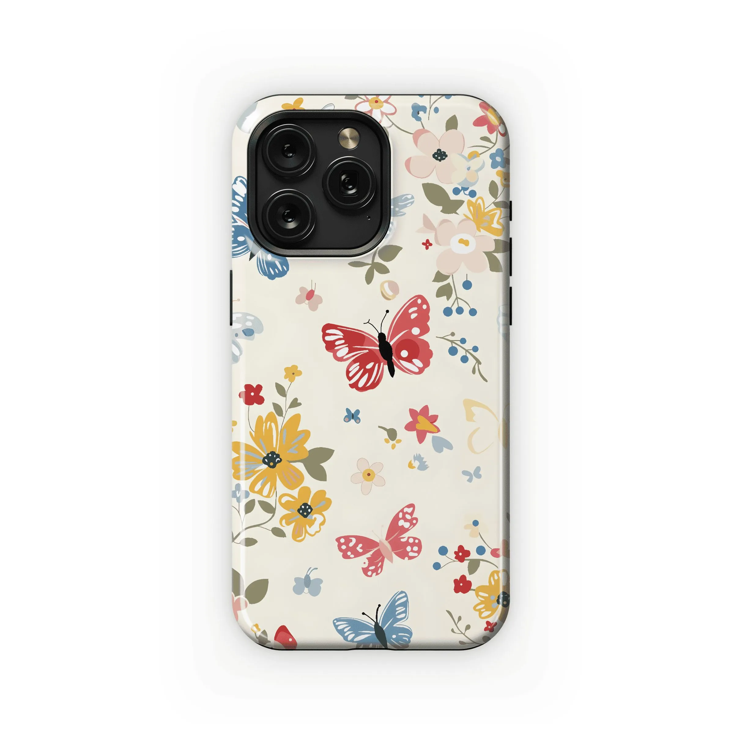 Floral Butterfly Garden
 Phone Case iPhone Samsung Cover Pixel 4475