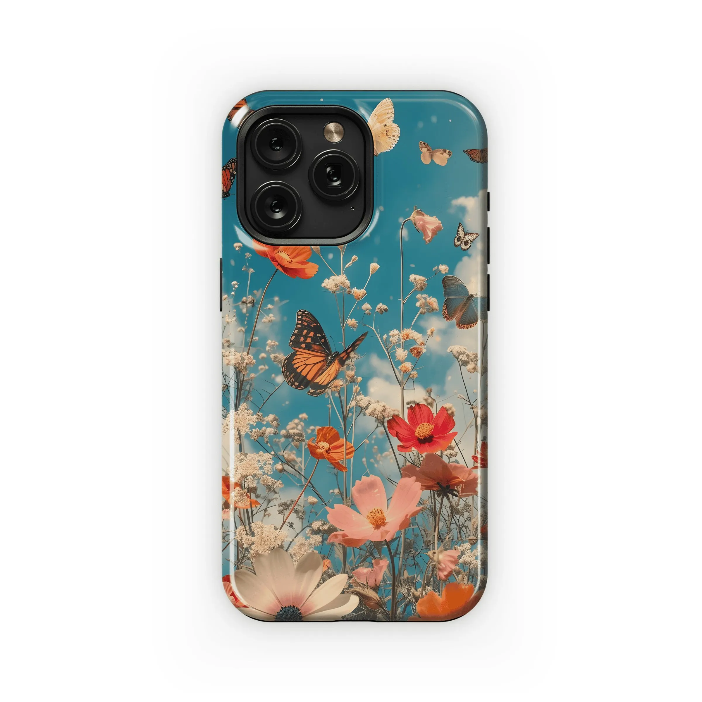 Floral Butterfly Garden
 Phone Case iPhone Samsung Cover Pixel 4634