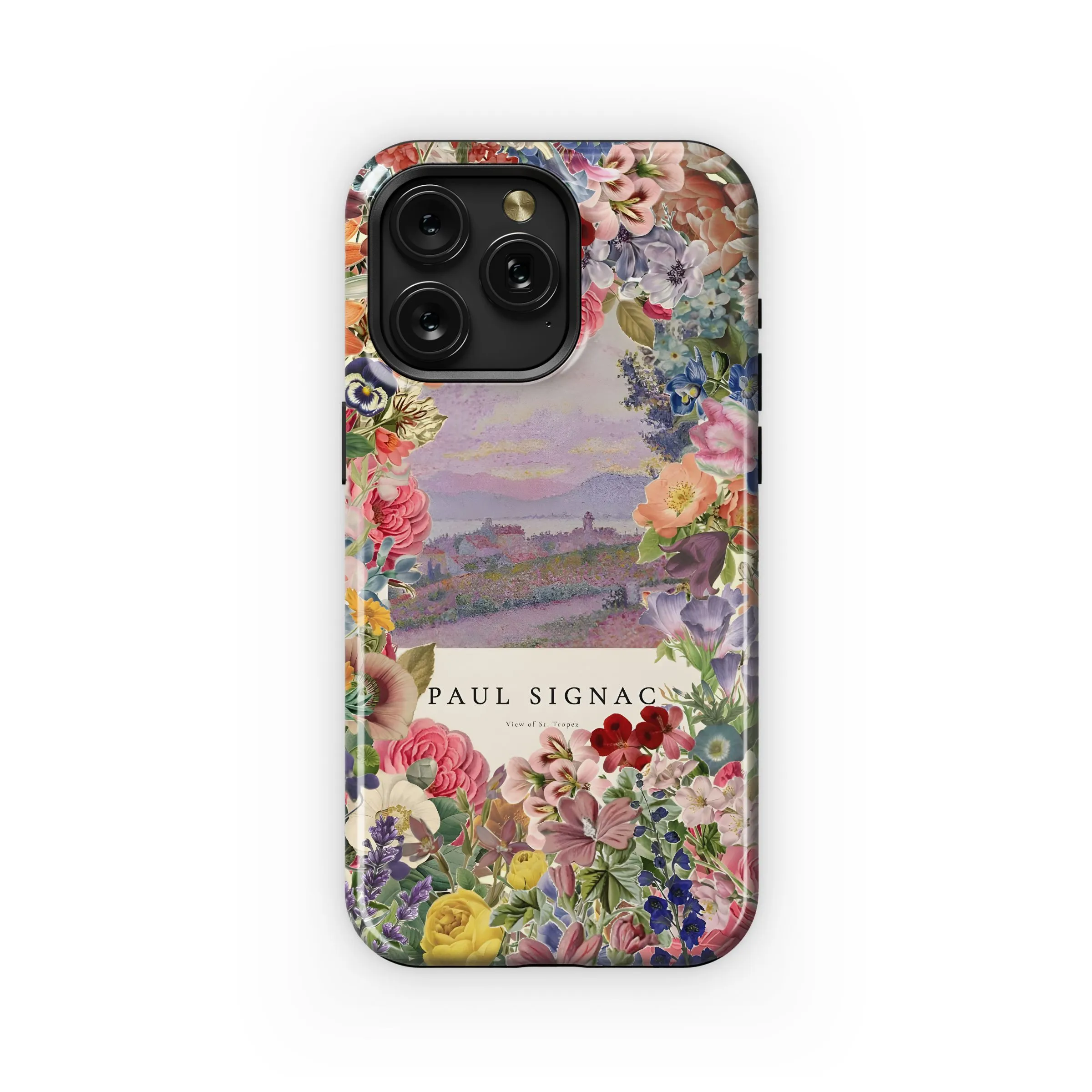 Floral View of St. Tropez Phone Case iPhone Samsung Cover Pixel 4996