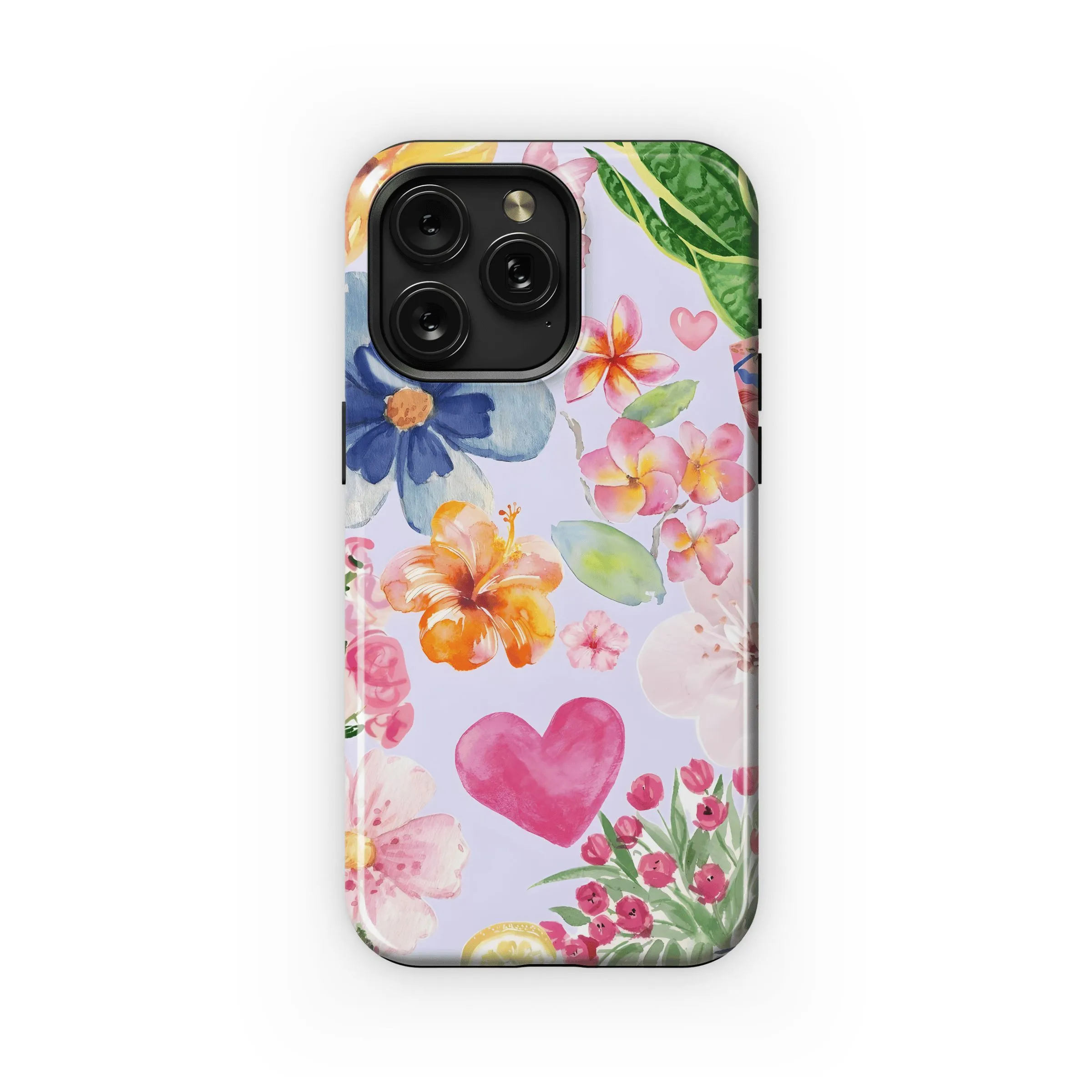 Floral Watercolor Delight
 Phone Case iPhone Samsung Cover Pixel 4567