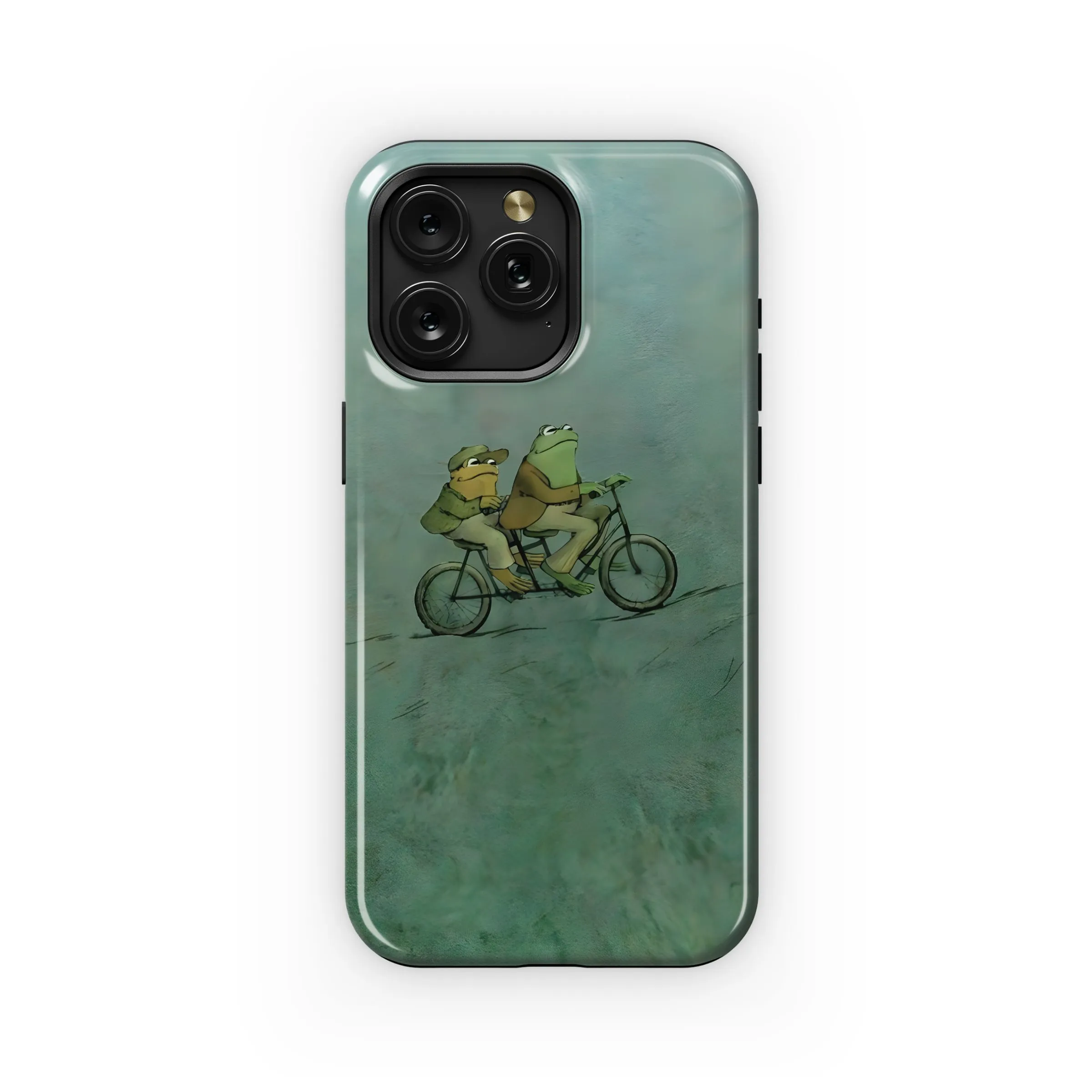 Frogs on a Tandem Bike Phone Case iPhone Samsung Cover Pixel 4836