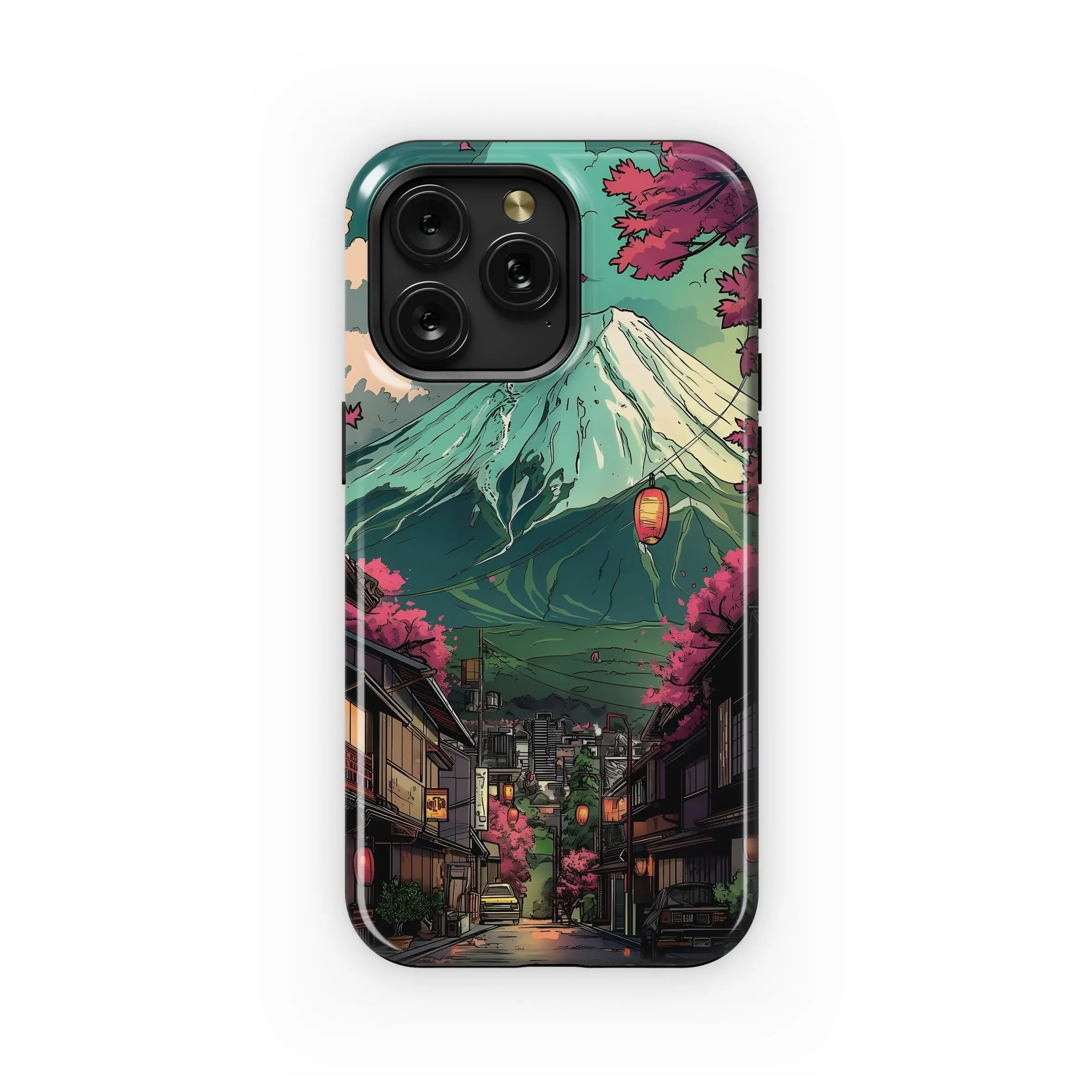 Fuji Cityscape Art
 Phone Case iPhone Samsung Cover Pixel 5463