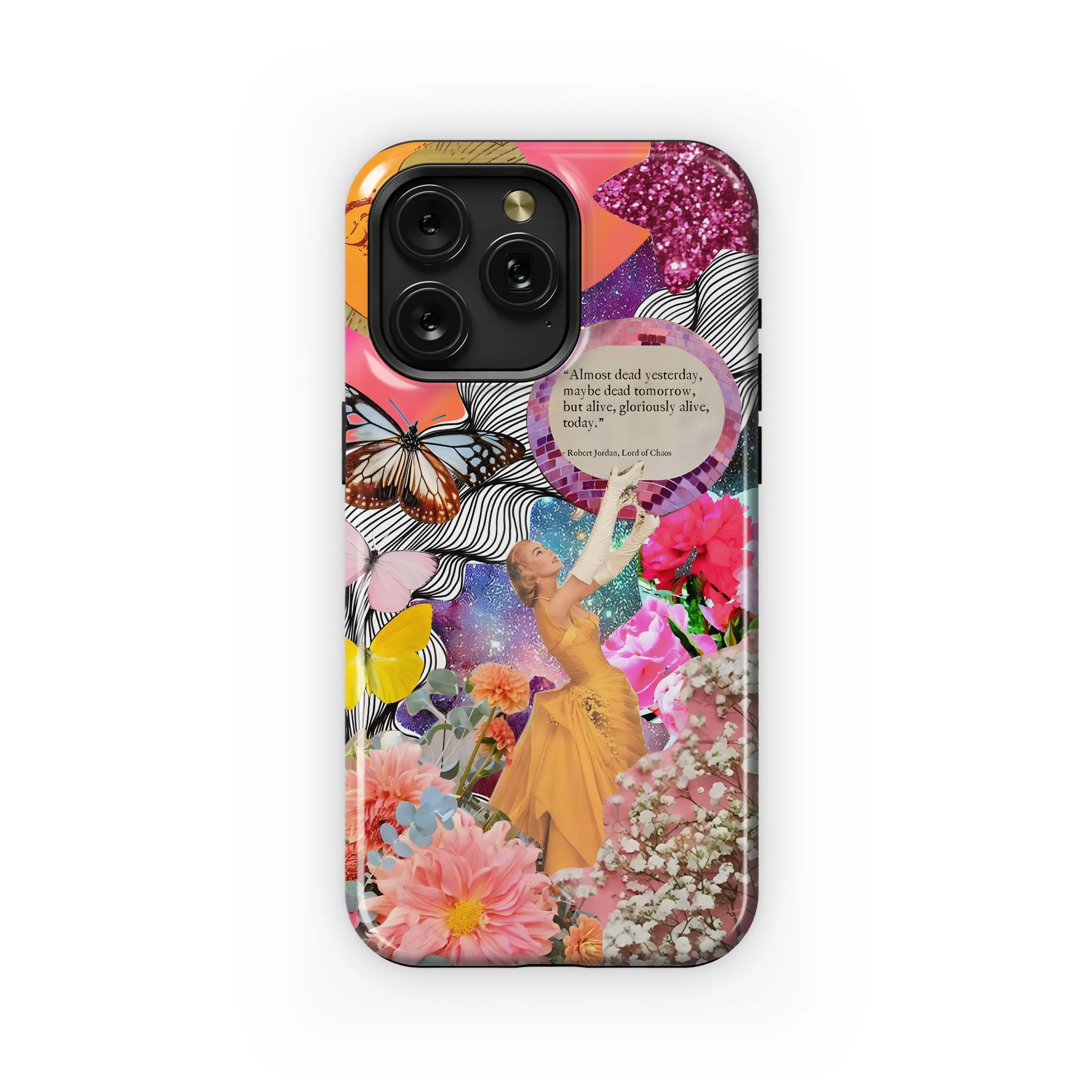 Gloriously Alive Today Design Phone Case iPhone Samsung Cover Pixel 4977