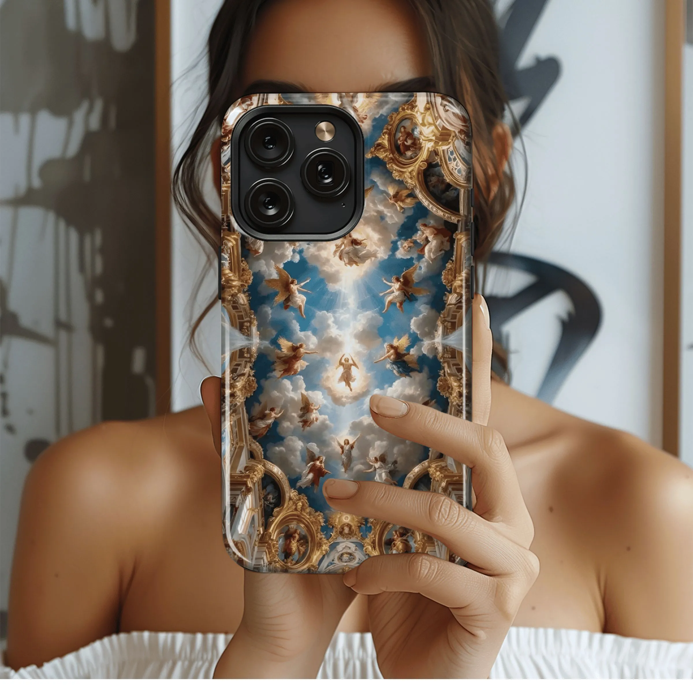 Heavenly Baroque Art
 Phone Case iPhone Samsung Cover Pixel 4451