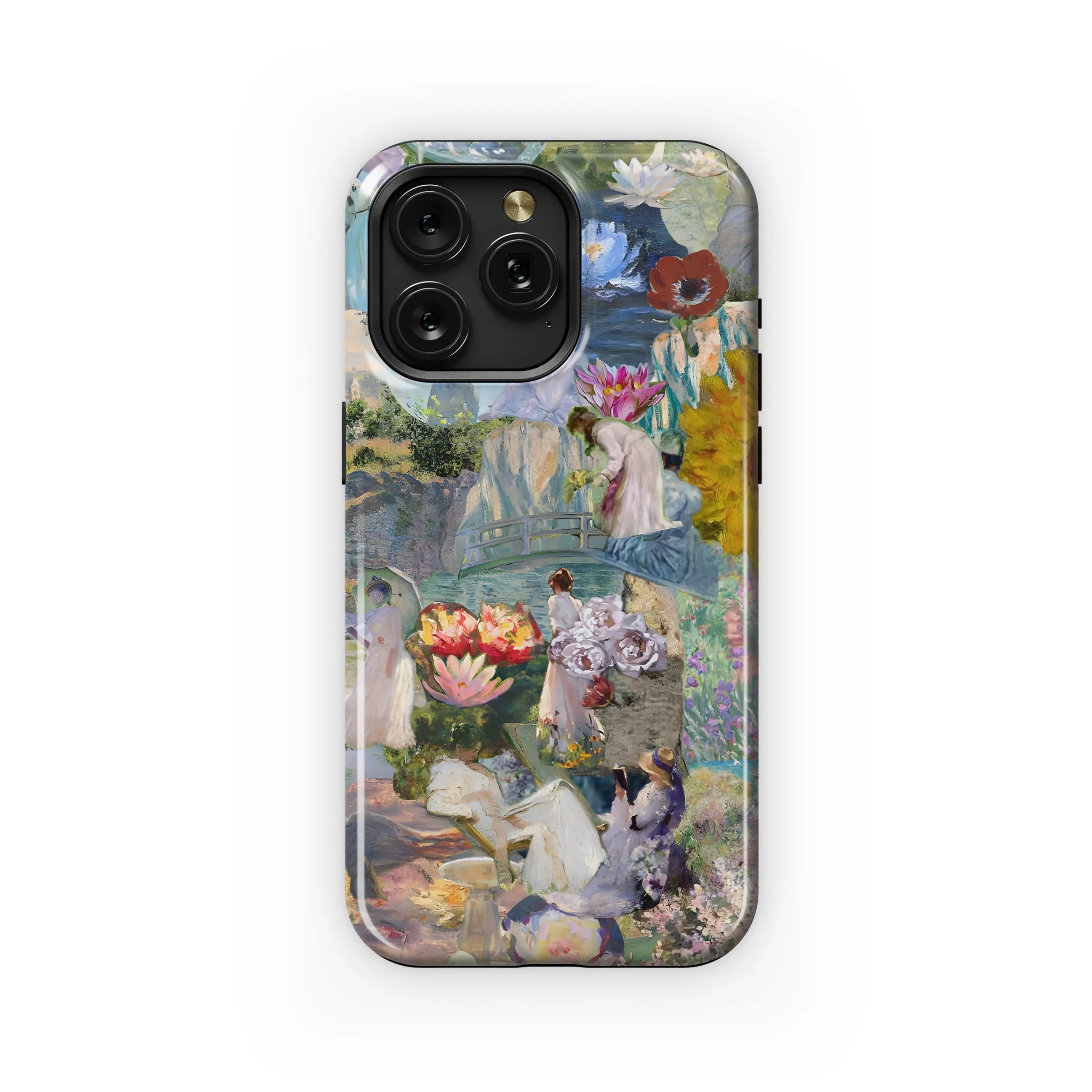 Impressionist Garden Dreamscape Phone Case iPhone Samsung Cover Pixel 4998
