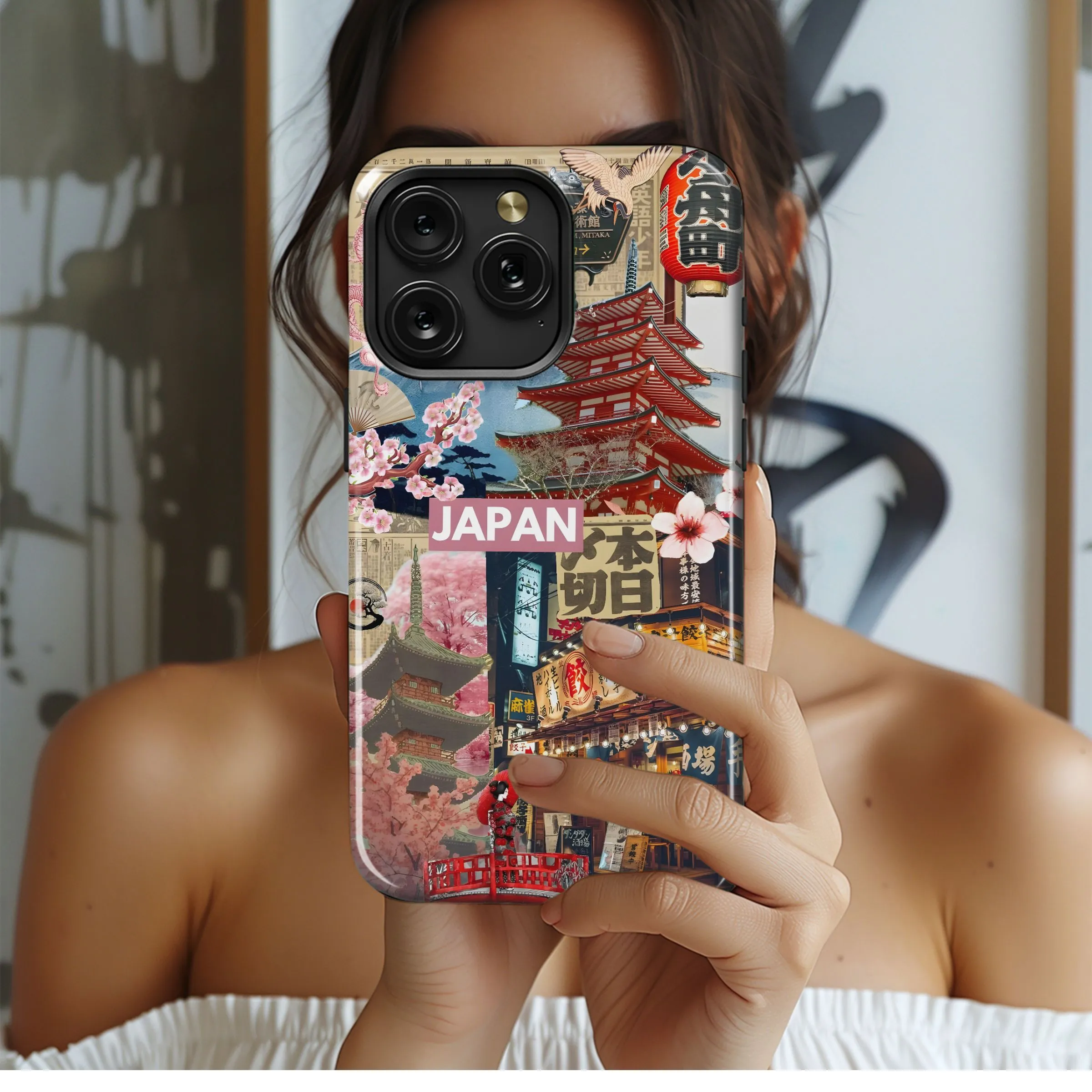 Japan Culture Collage
 Phone Case iPhone Samsung Cover Pixel 4792