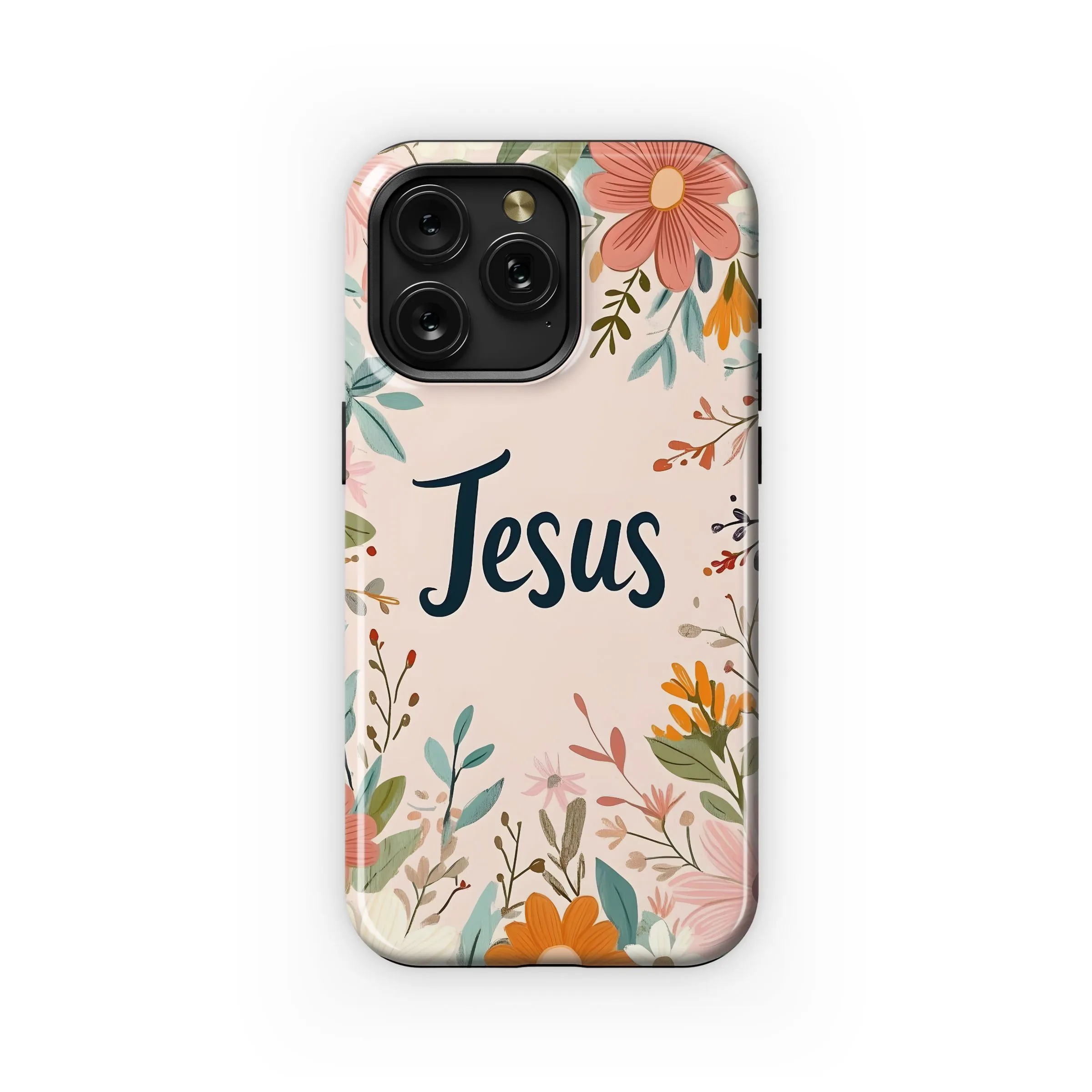 Jesus Floral Garden Phone Case iPhone Samsung Cover Pixel 5033