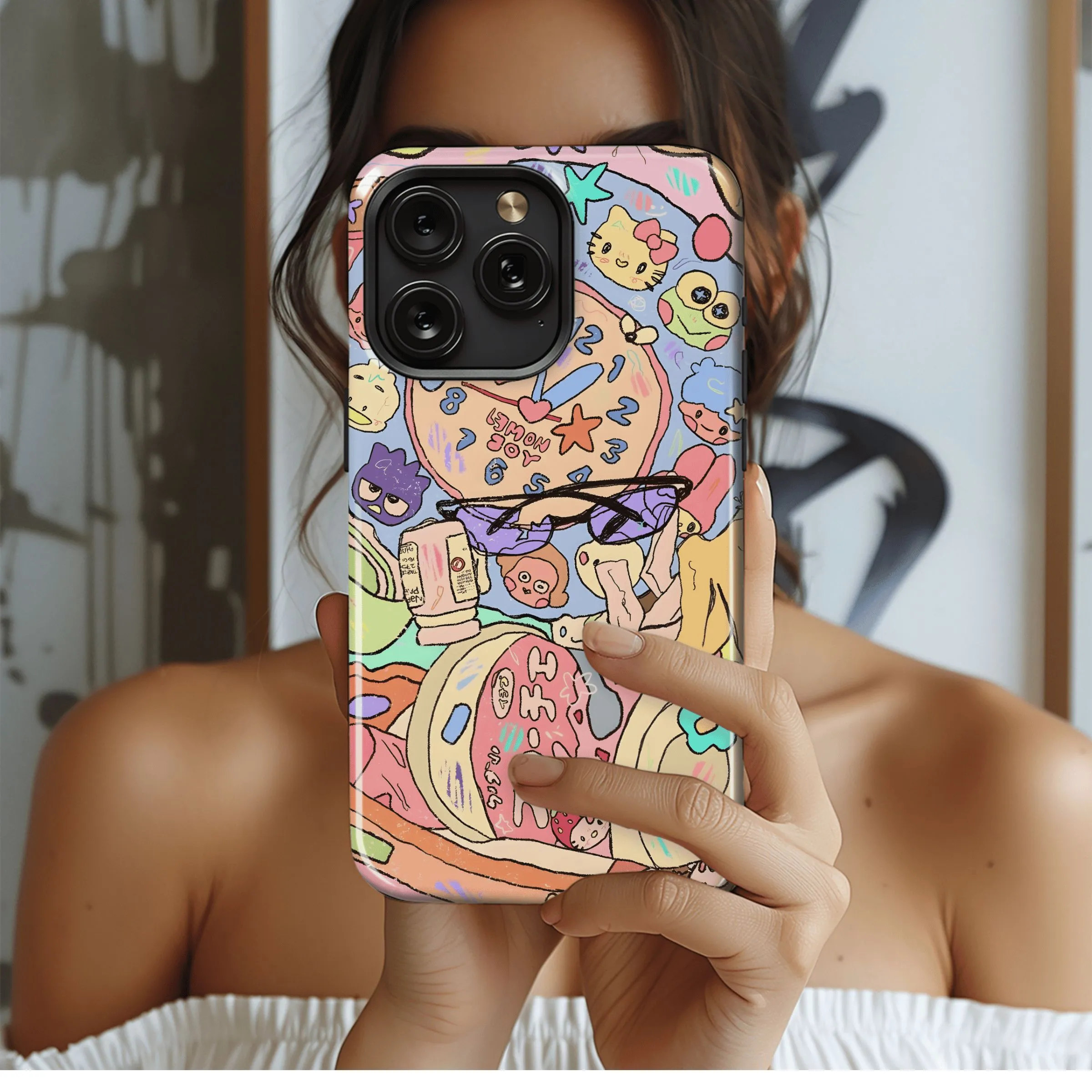 Kawaii Pastel Dreams
 Phone Case iPhone Samsung Cover Pixel 4533