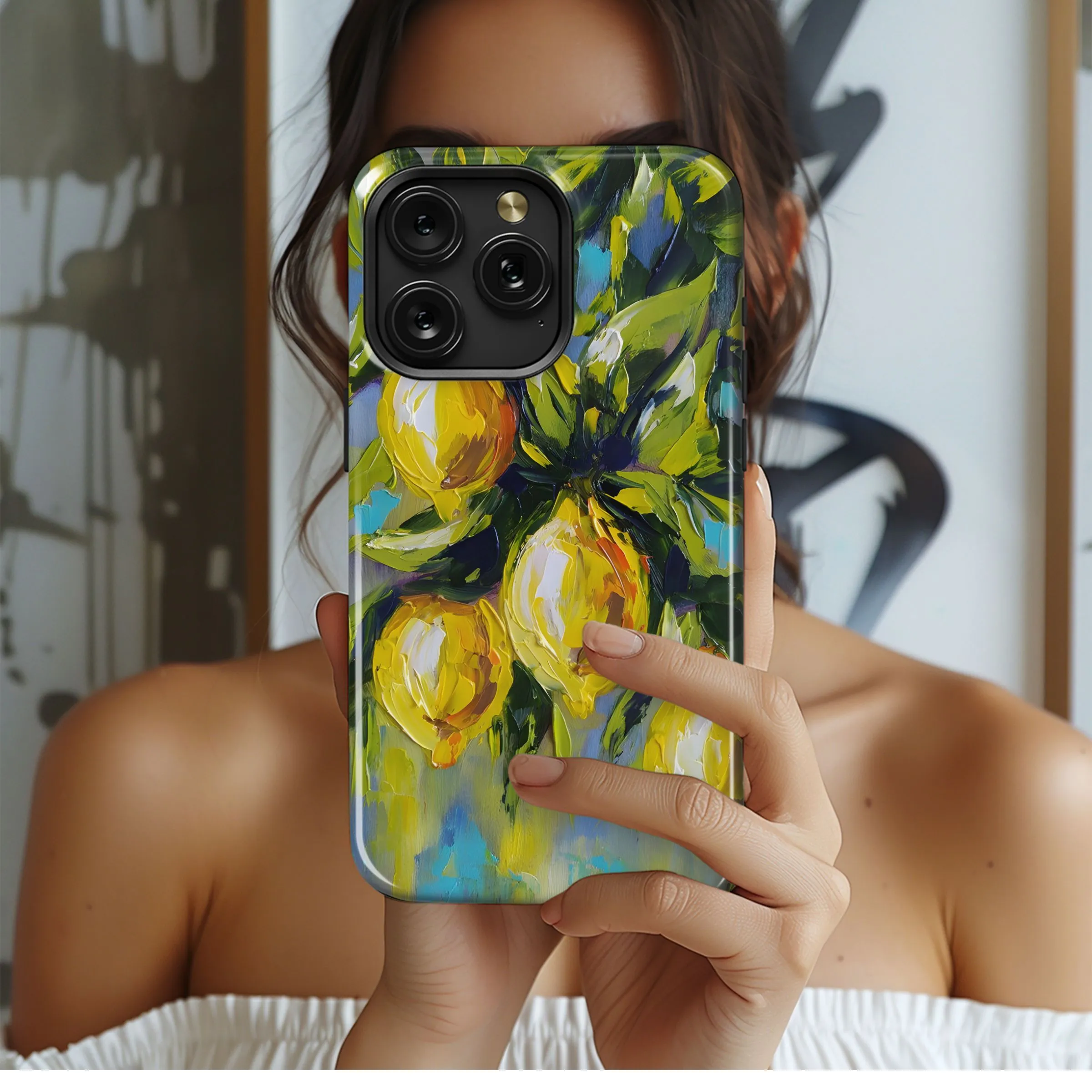 Lemon Grove Artful Touch Phone Case iPhone Samsung Cover Pixel 4842