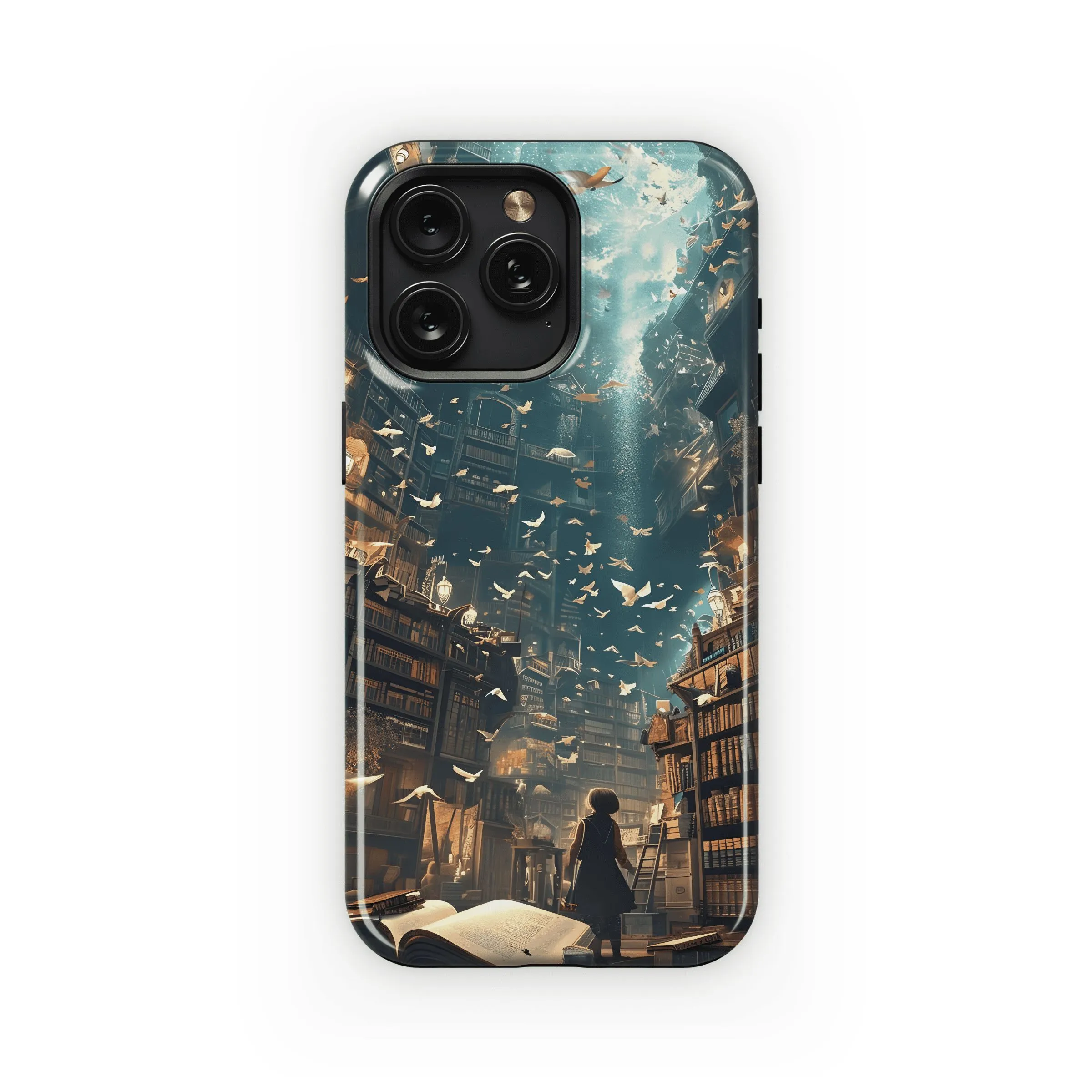 Library of Dreams Phone Case iPhone Samsung Cover Pixel 4617