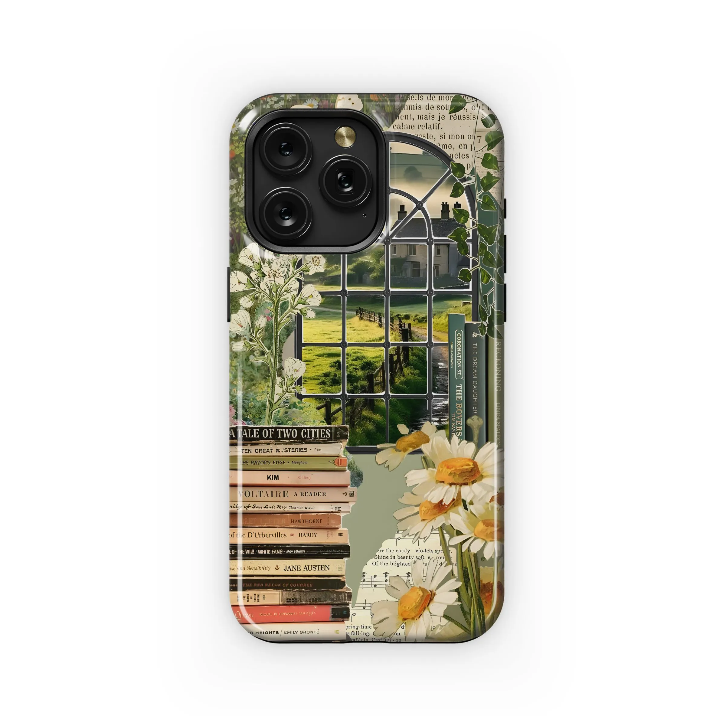 Literary Cottagecore Aesthetic Design Phone Case iPhone Samsung Cover Pixel 4976