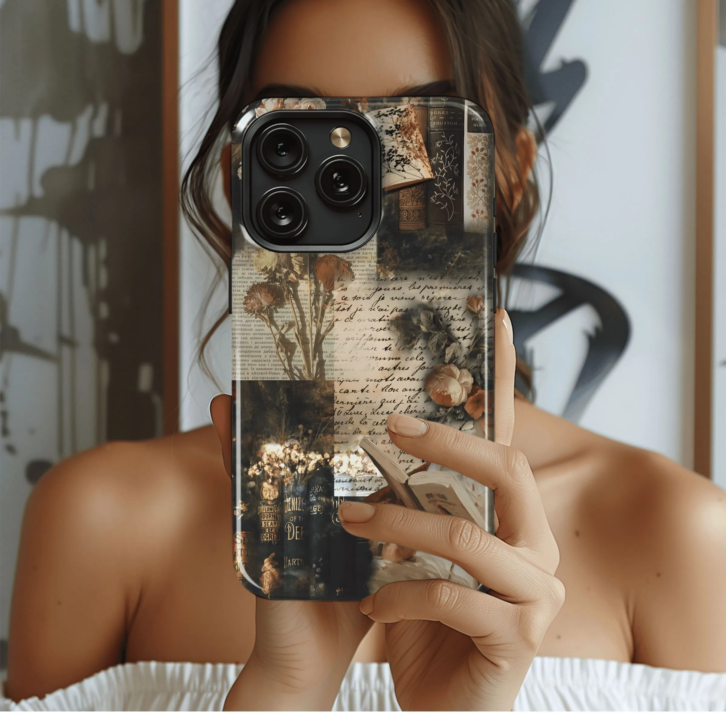 Literary Vintage Romance
 Phone Case iPhone Samsung Cover Pixel 4623