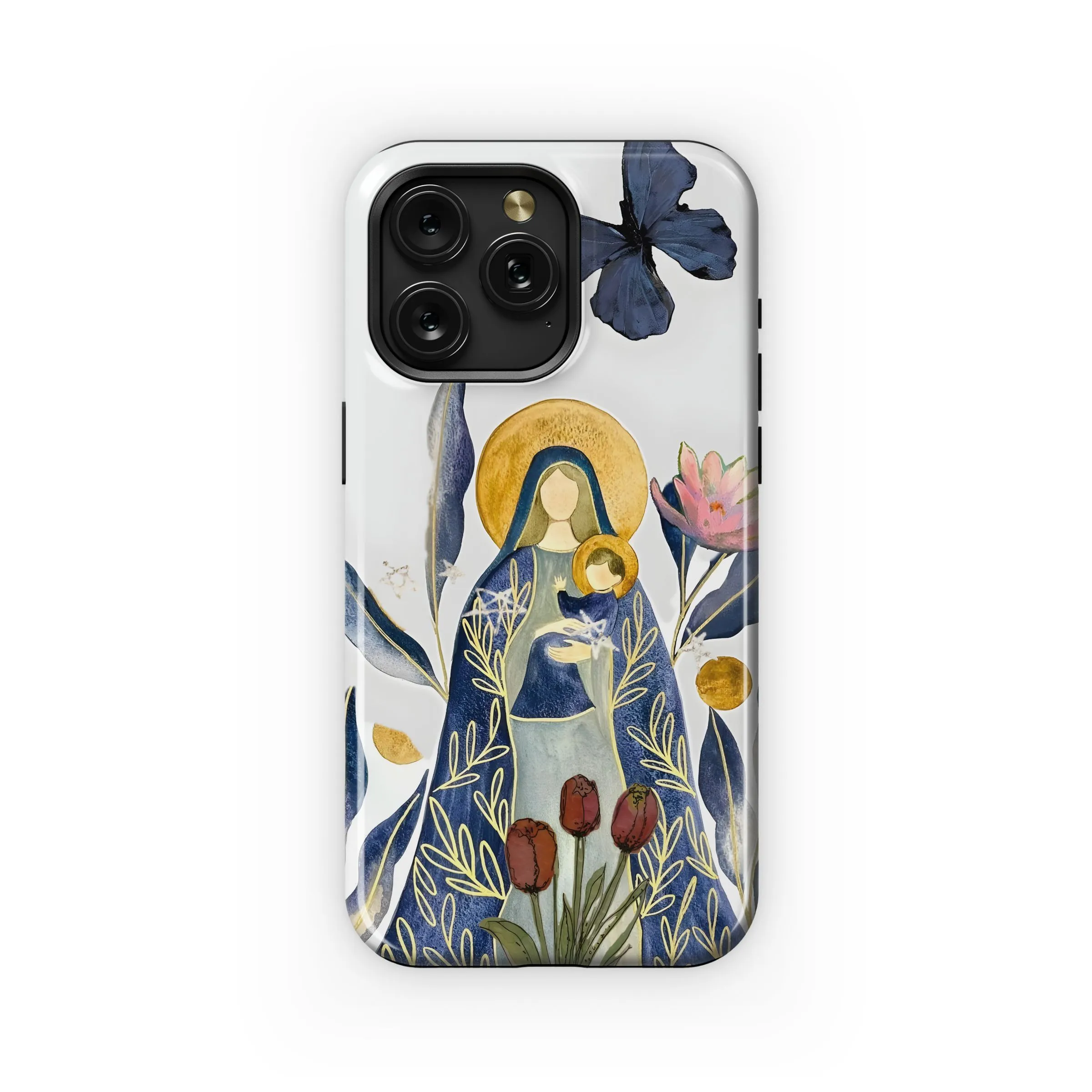 Madonna Butterfly and Flora Phone Case iPhone Samsung Cover Pixel 4925
