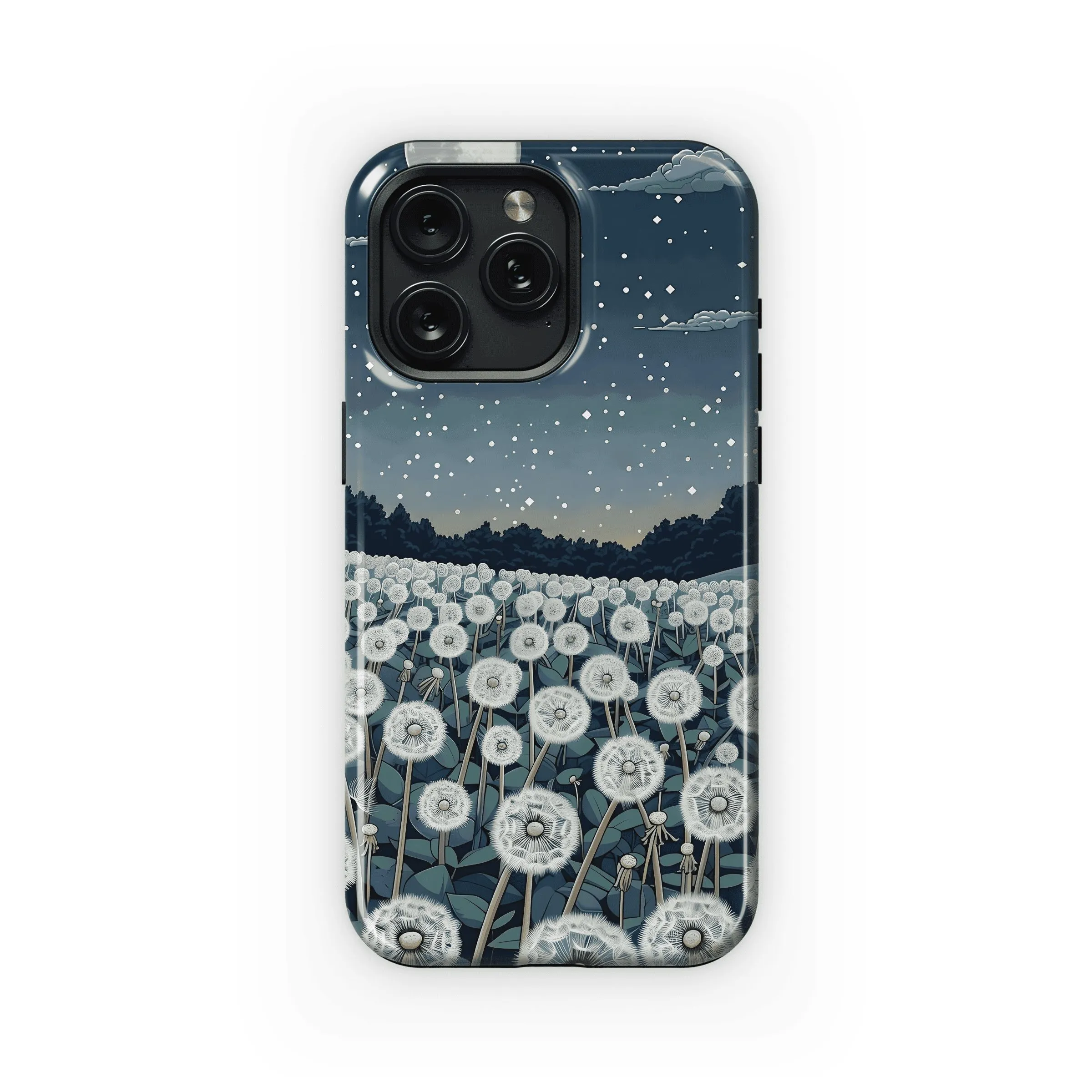 Moonlit Dandelion Field
 Phone Case iPhone Samsung Cover Pixel 4552