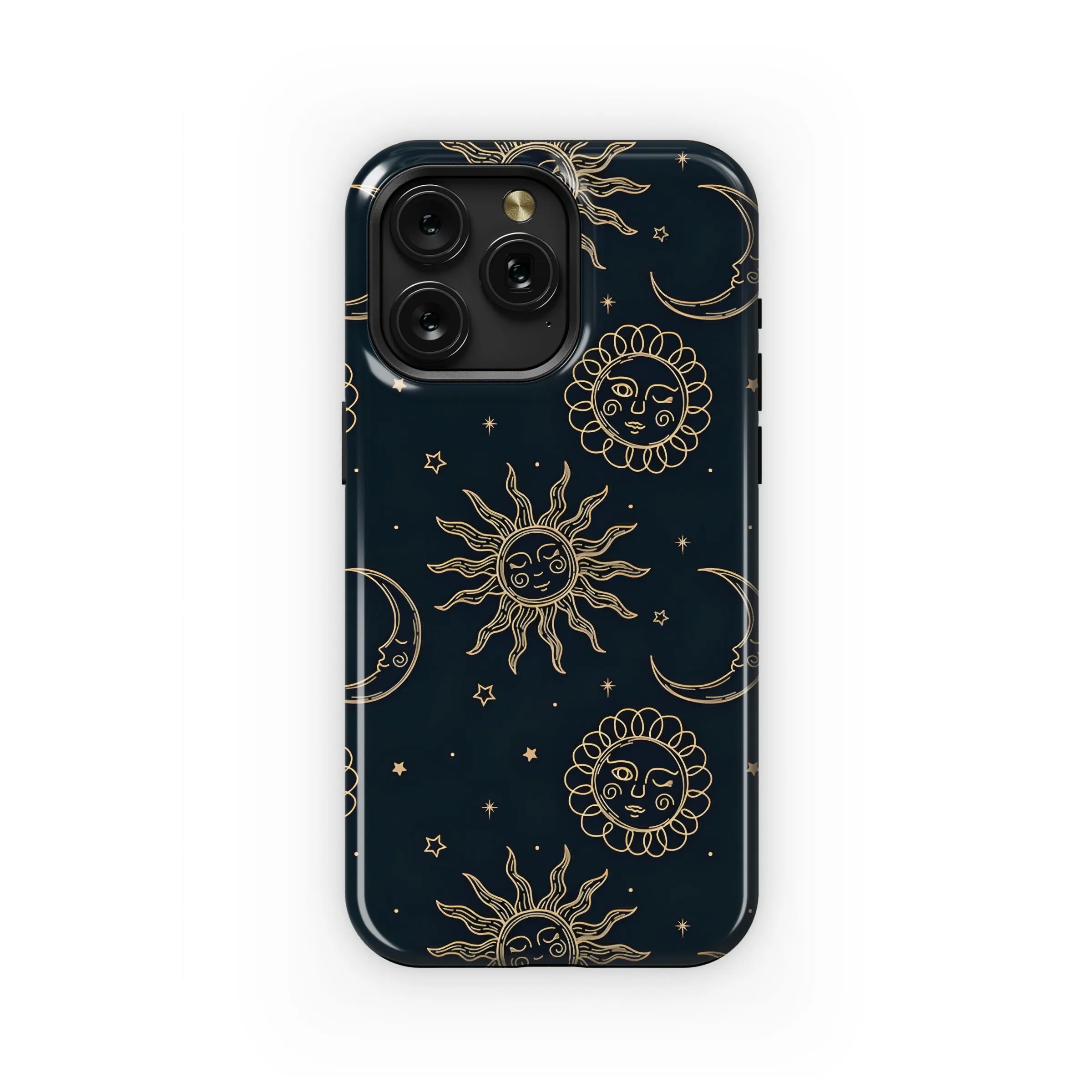 Mystic Celestial Sun Moon Stars Phone Case iPhone Samsung Cover Pixel 5349