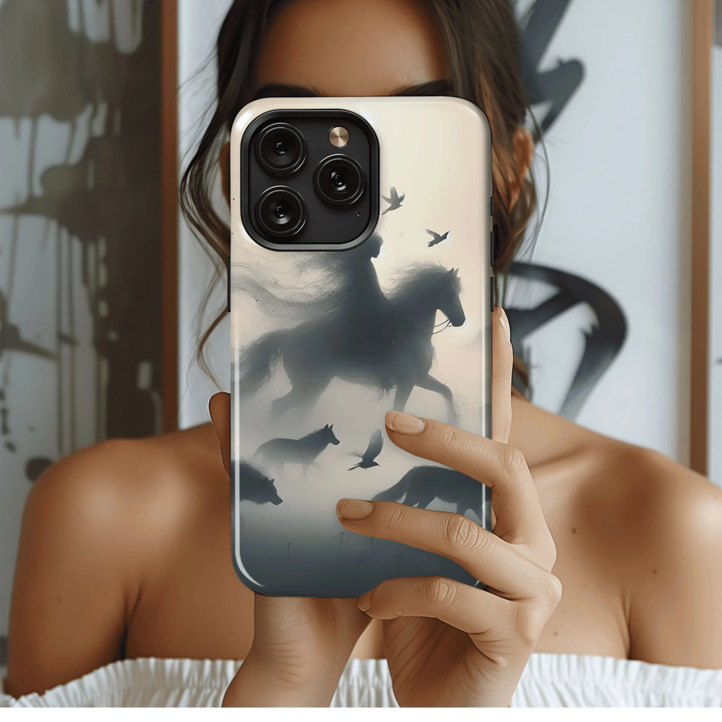 Mystic Rider's Journey Phone Case iPhone Samsung Cover Pixel 4660