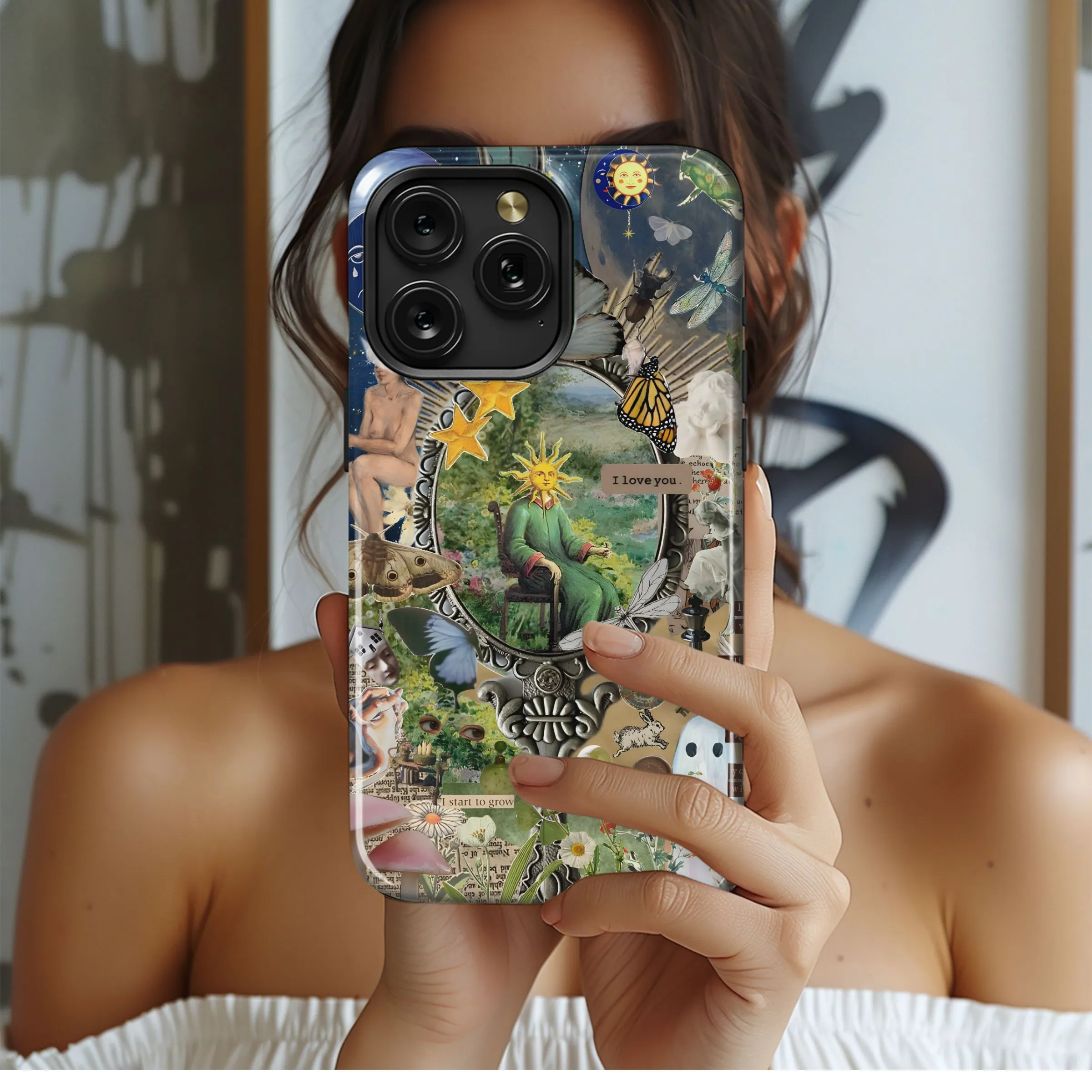 Mystical Collage Aesthetic Phone Case iPhone Samsung Cover Pixel 4961
