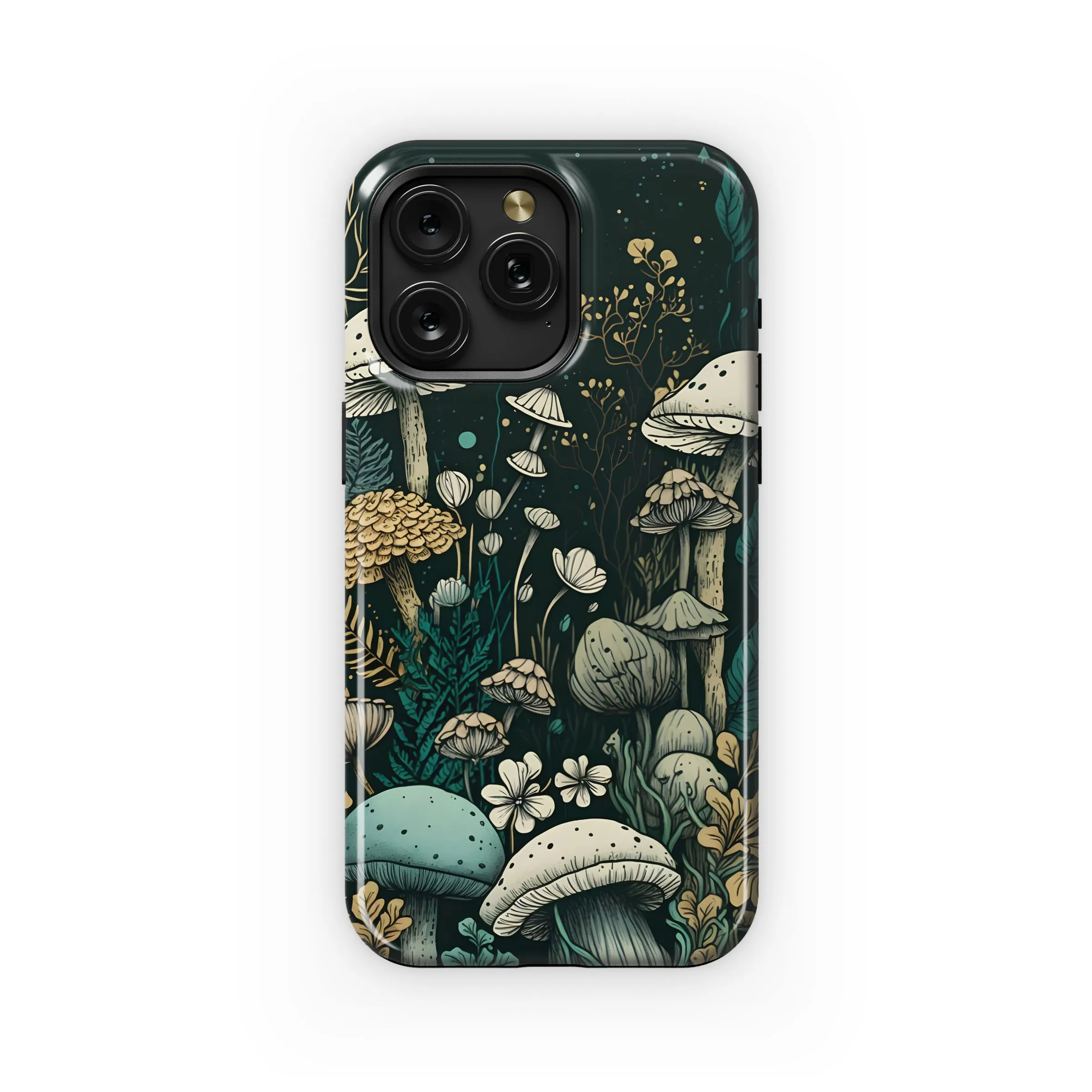 Mystical Mushroom Forest Art Phone Case iPhone Samsung Cover Pixel 5395