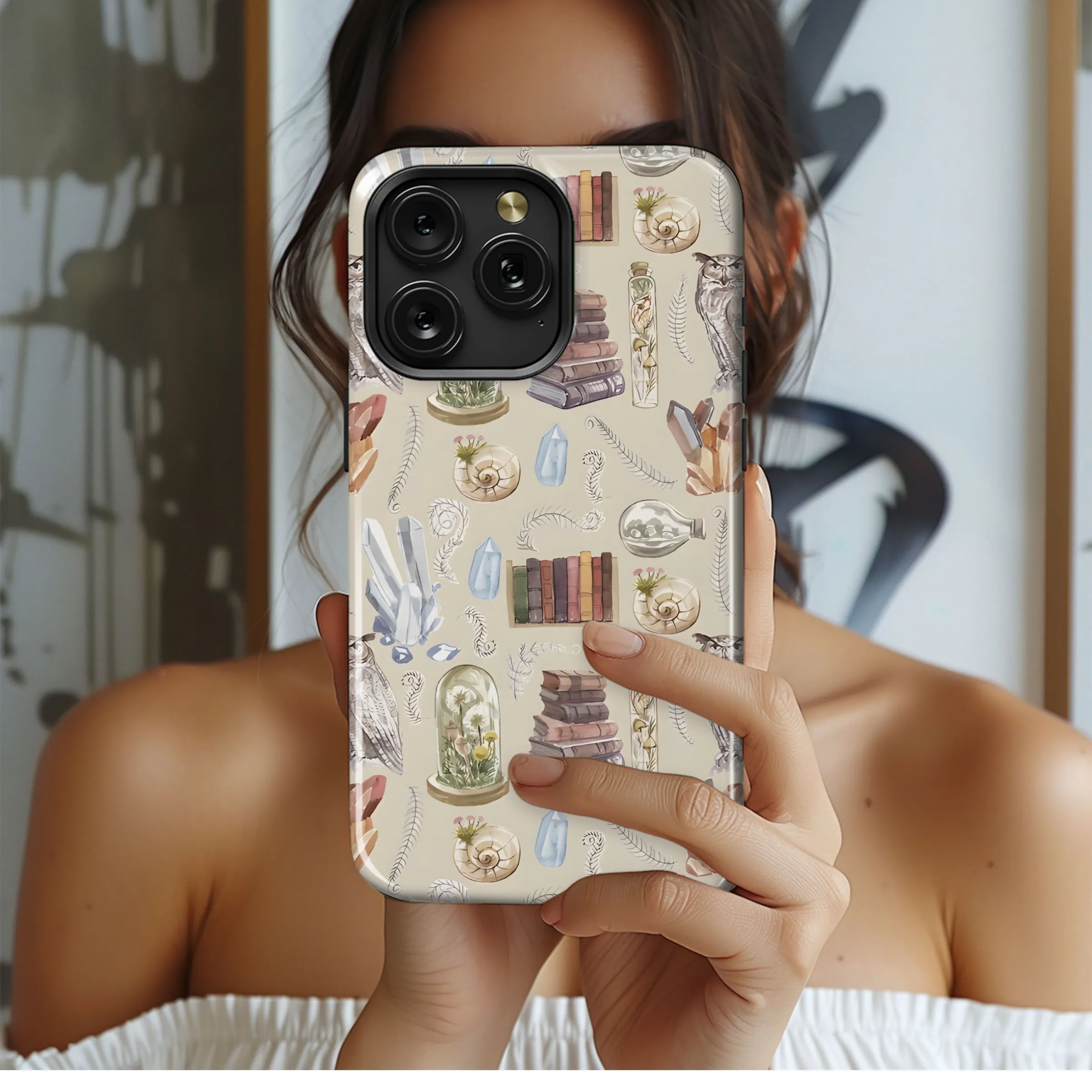 Mystical Still Life Pattern Phone Case iPhone Samsung Cover Pixel 5220