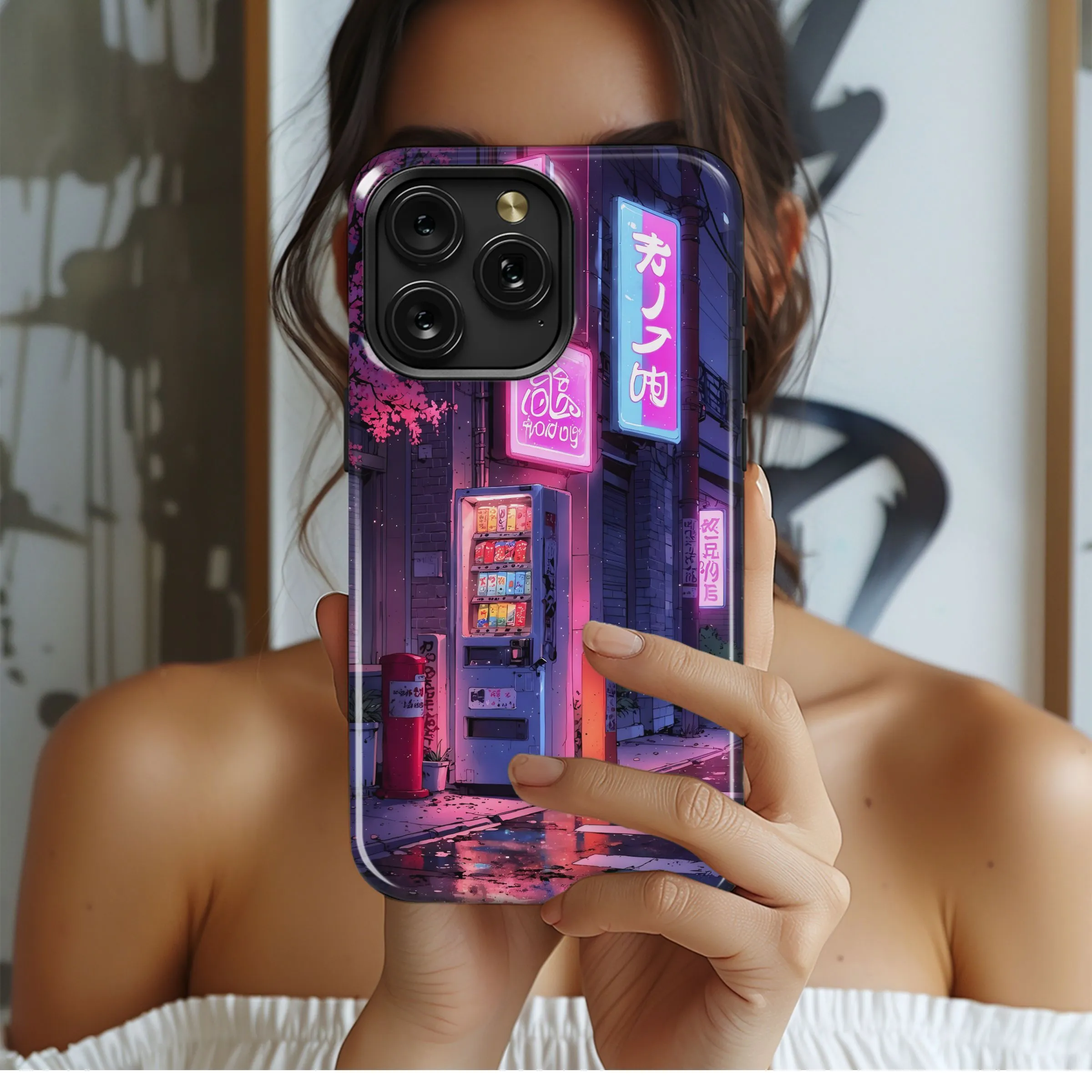 Neon City Night
 Phone Case iPhone Samsung Cover Pixel 5474