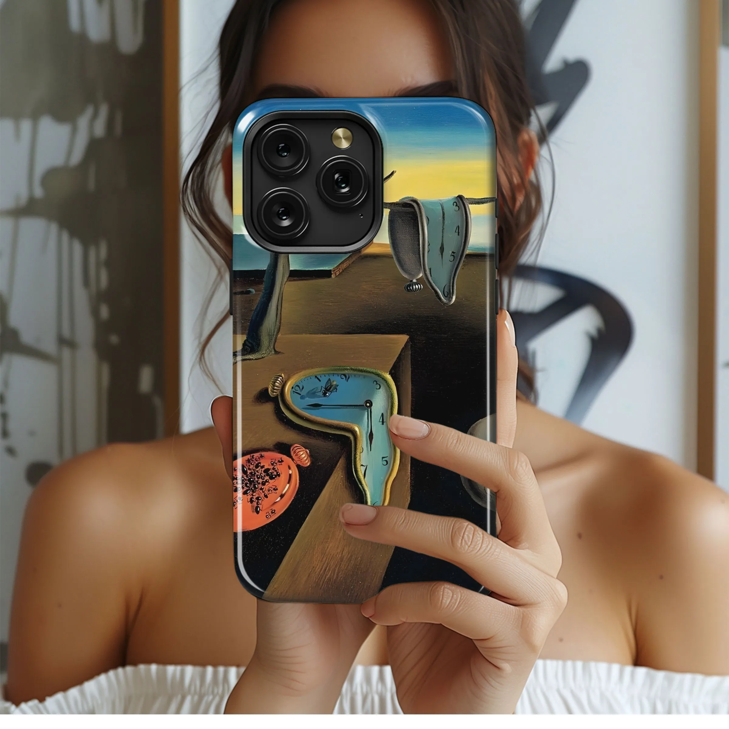 Persistence of Memory Design Phone Case iPhone Samsung Cover Pixel 5324