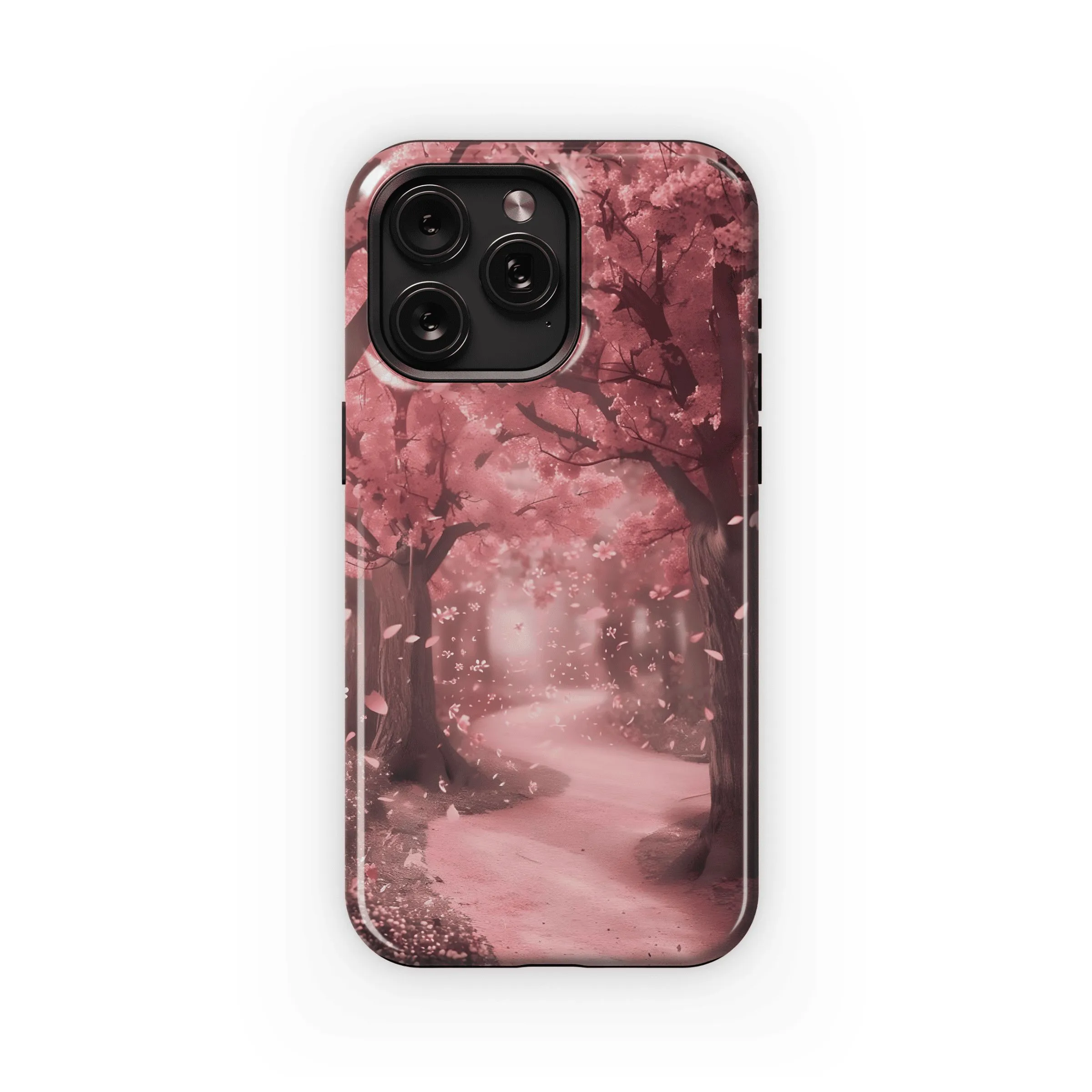 Pink Blossom Path
 Phone Case iPhone Samsung Cover Pixel 4649