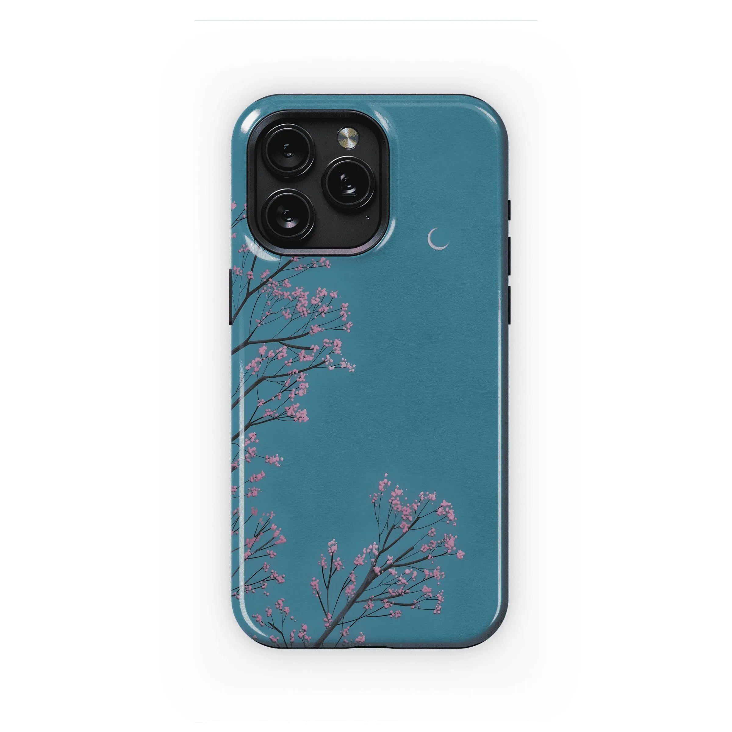 Pink Blossoms Night Sky
 Phone Case iPhone Samsung Cover Pixel 4398