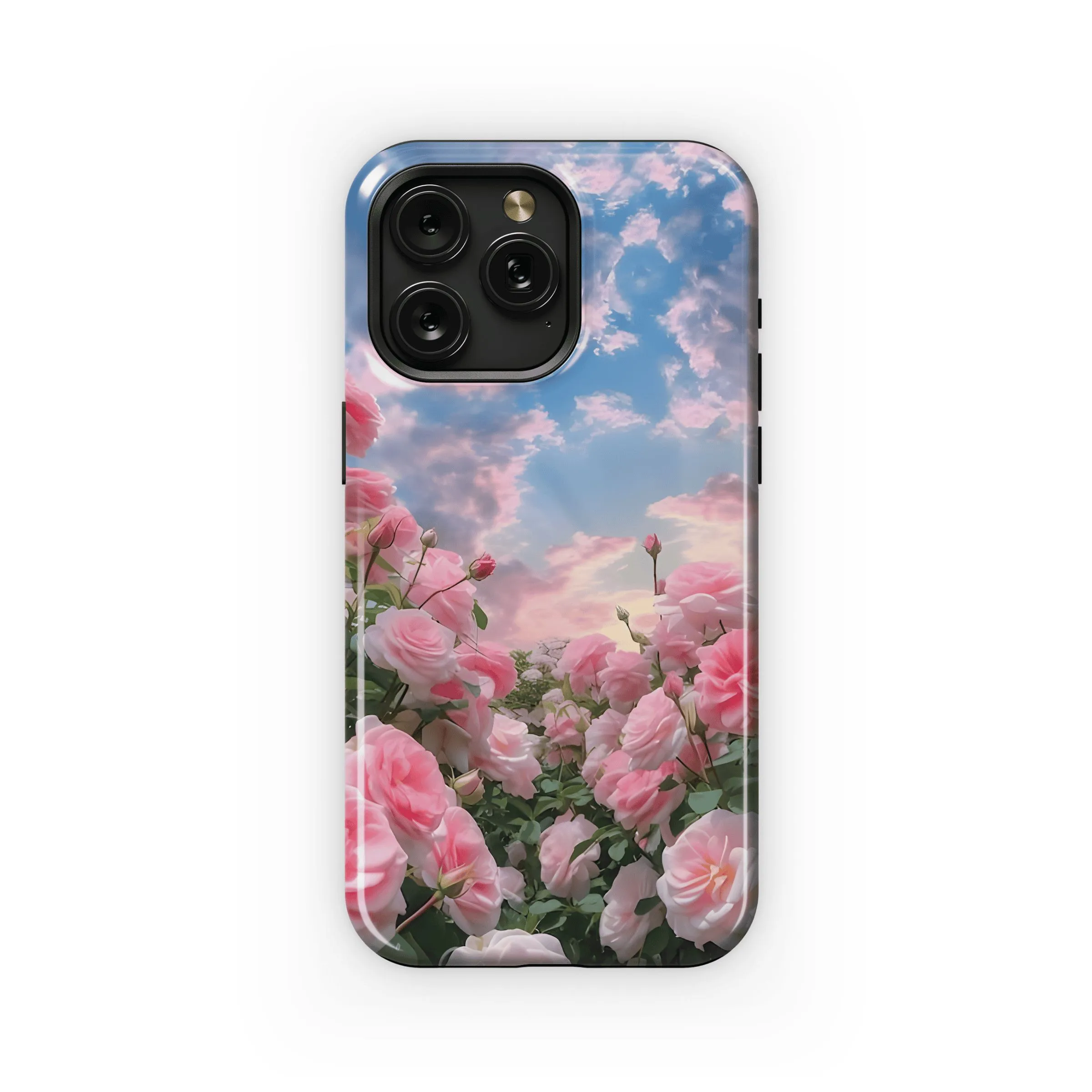 Pink Roses Sunset Sky
 Phone Case iPhone Samsung Cover Pixel 4641
