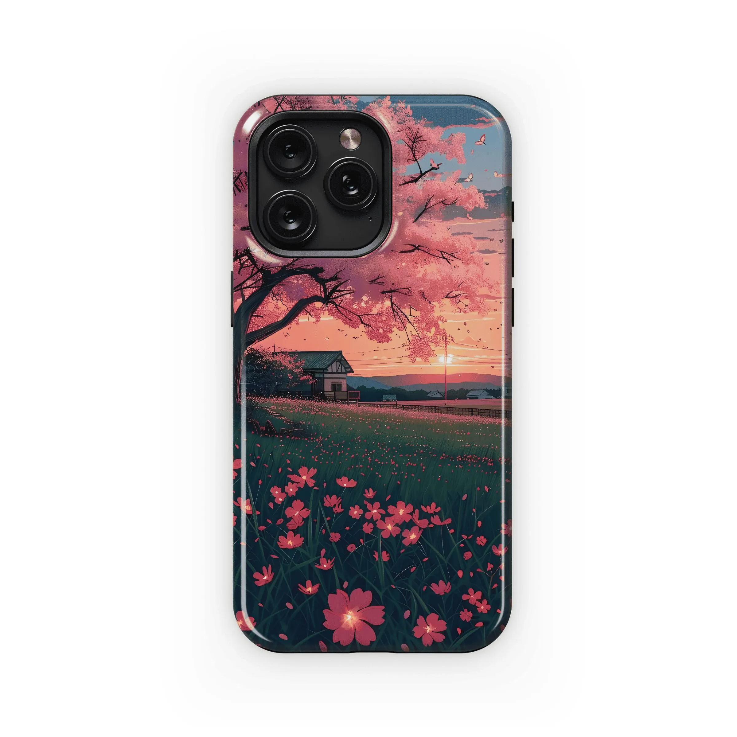 Pink Sunset Serenity
 Phone Case iPhone Samsung Cover Pixel 4506