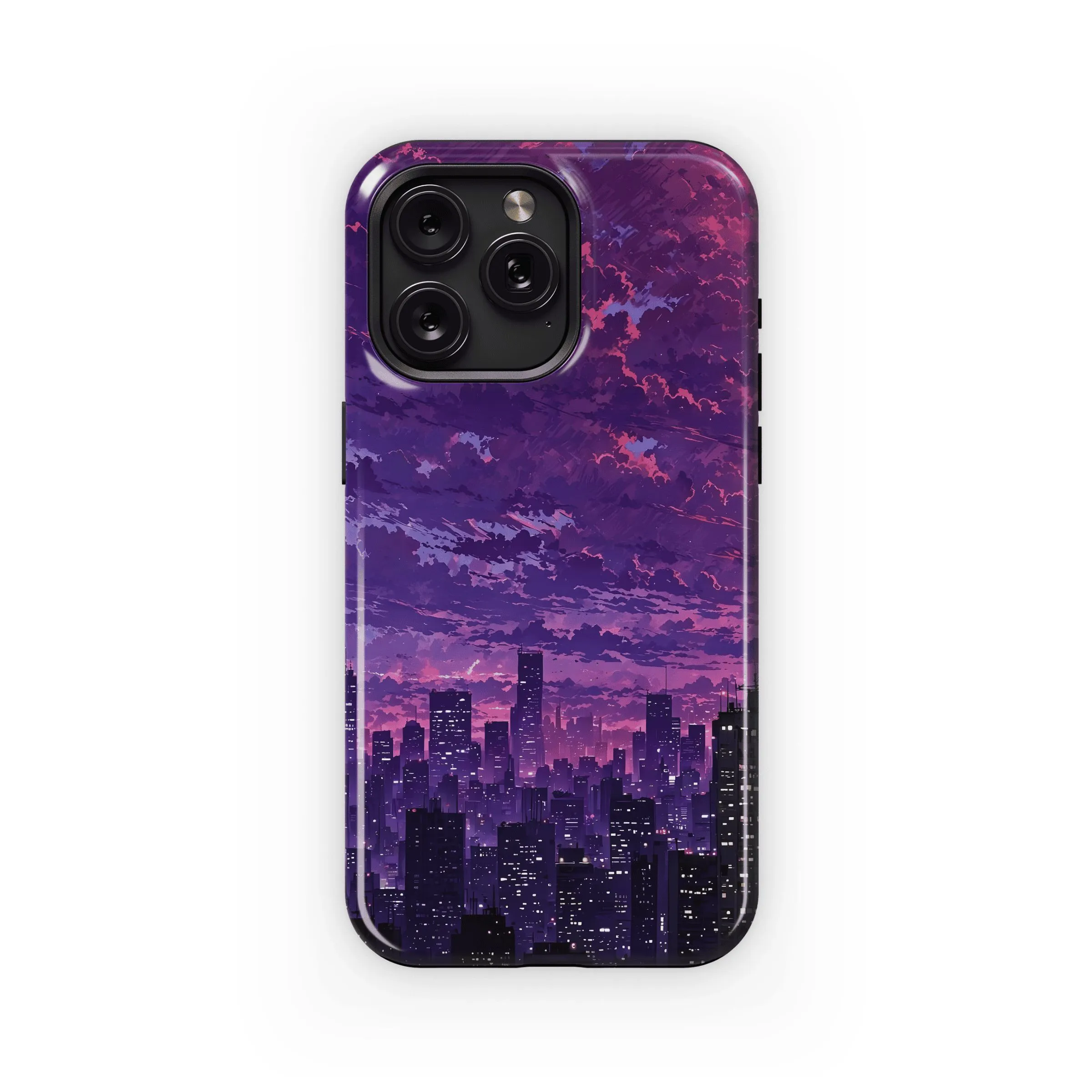 Purple City Sunset
 Phone Case iPhone Samsung Cover Pixel 4518