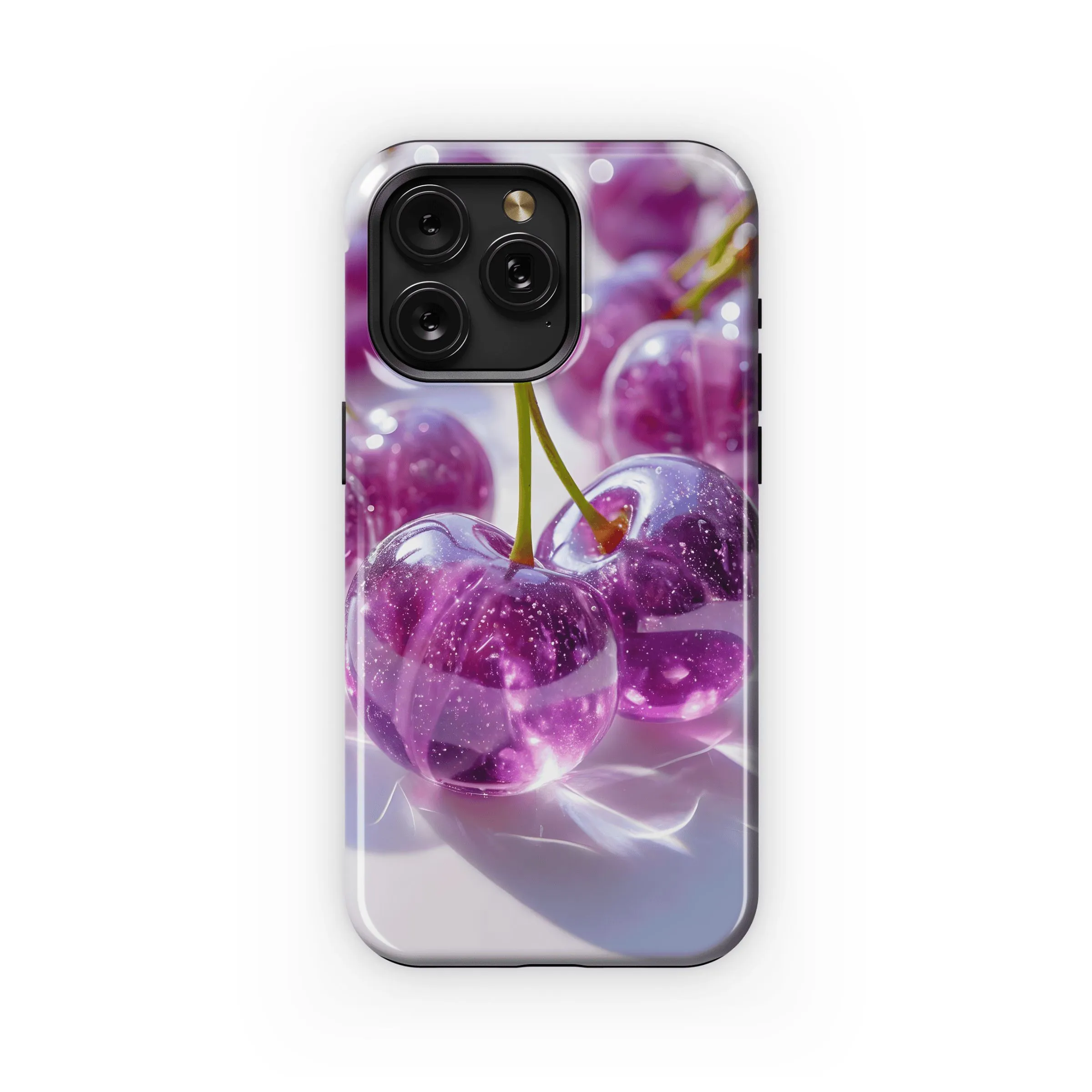 Purple Galaxy Cherries
 Phone Case iPhone Samsung Cover Pixel 4609