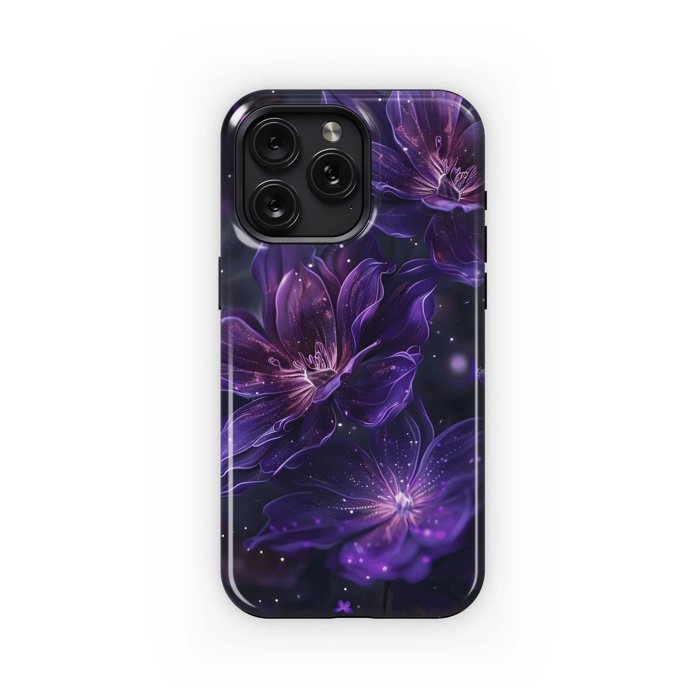 Purple Galaxy Flowers
 Phone Case iPhone Samsung Cover Pixel 4615