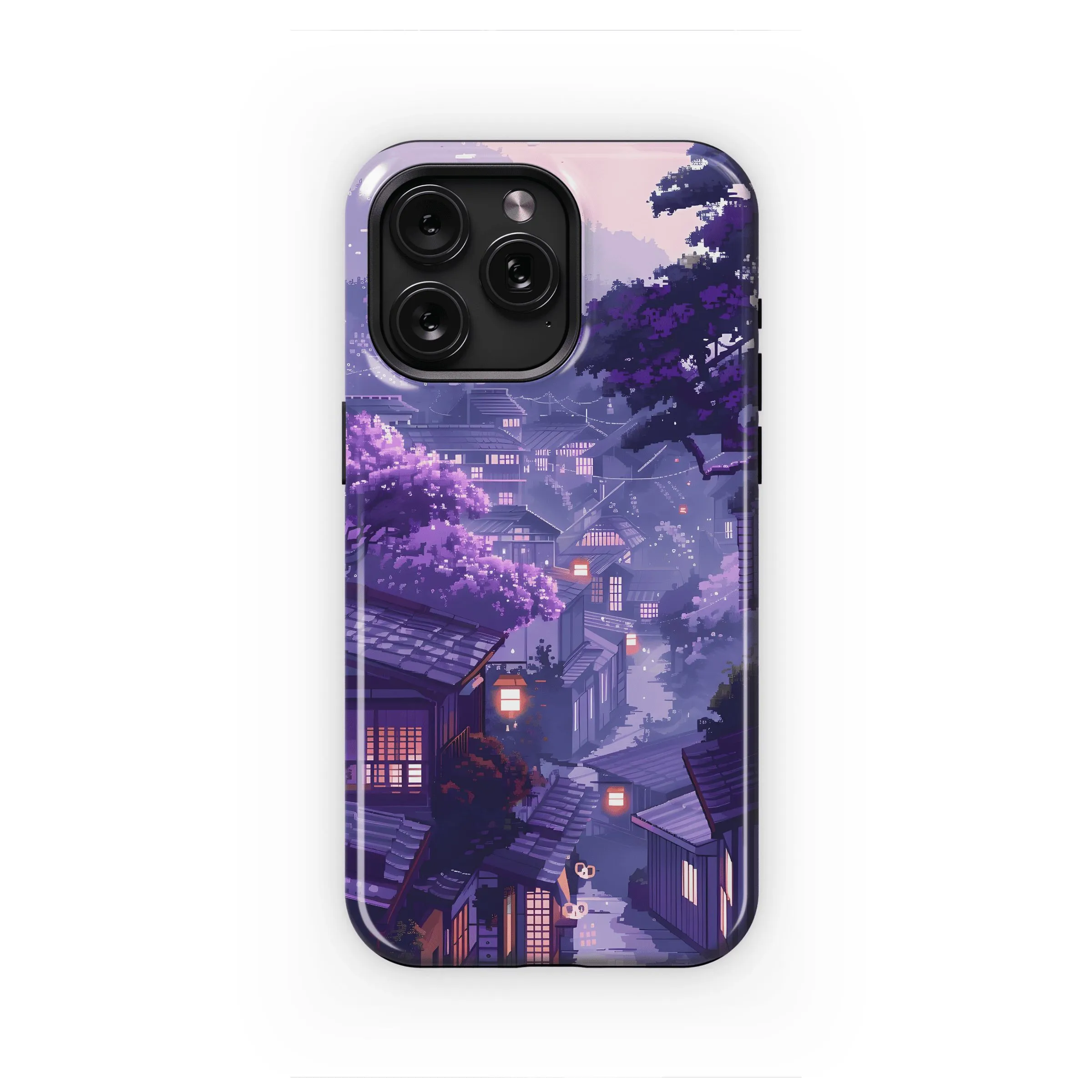 Purple Twilight Town
 Phone Case iPhone Samsung Cover Pixel 4485