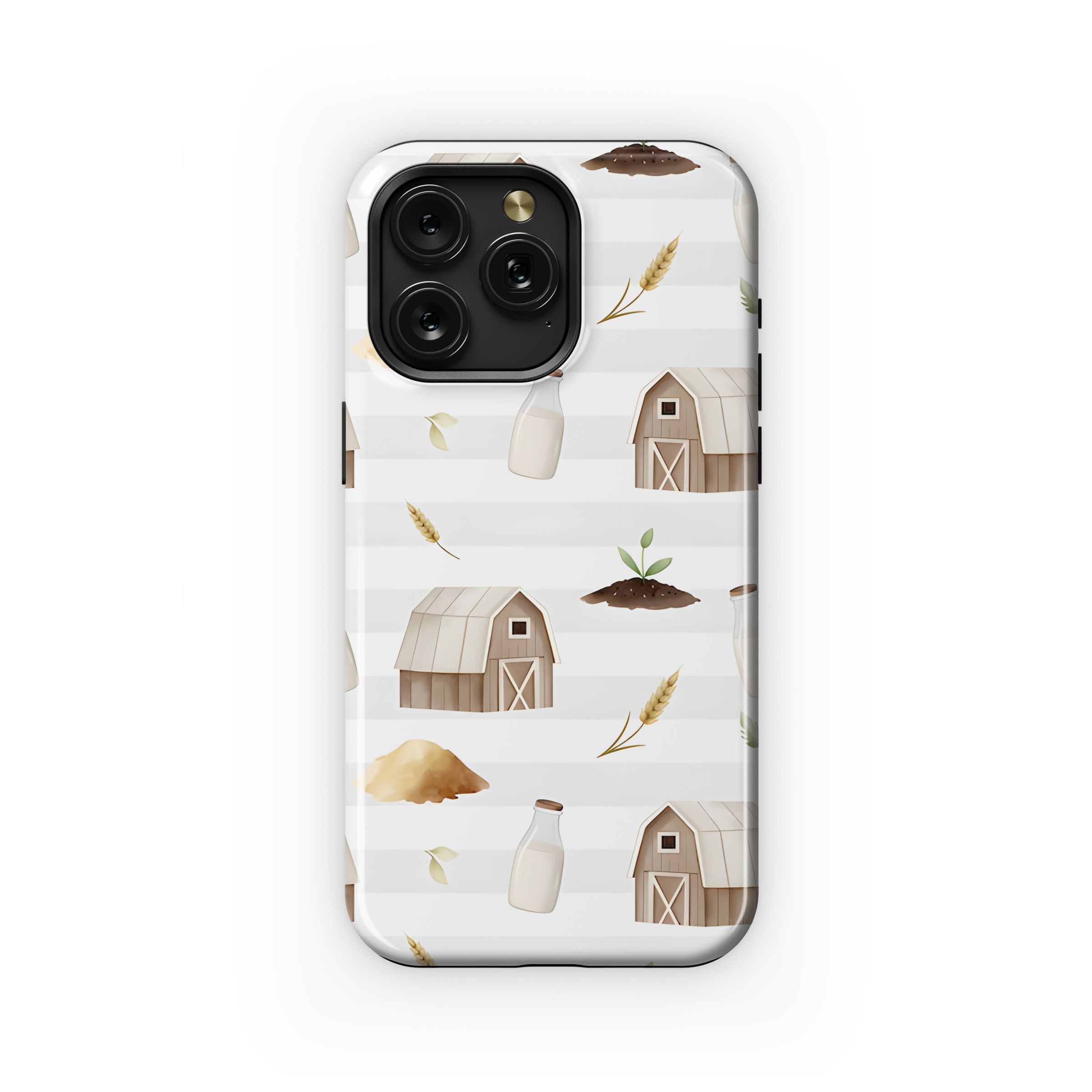 Rustic Farmhouse Pattern Phone Case iPhone Samsung Cover Pixel 5162
