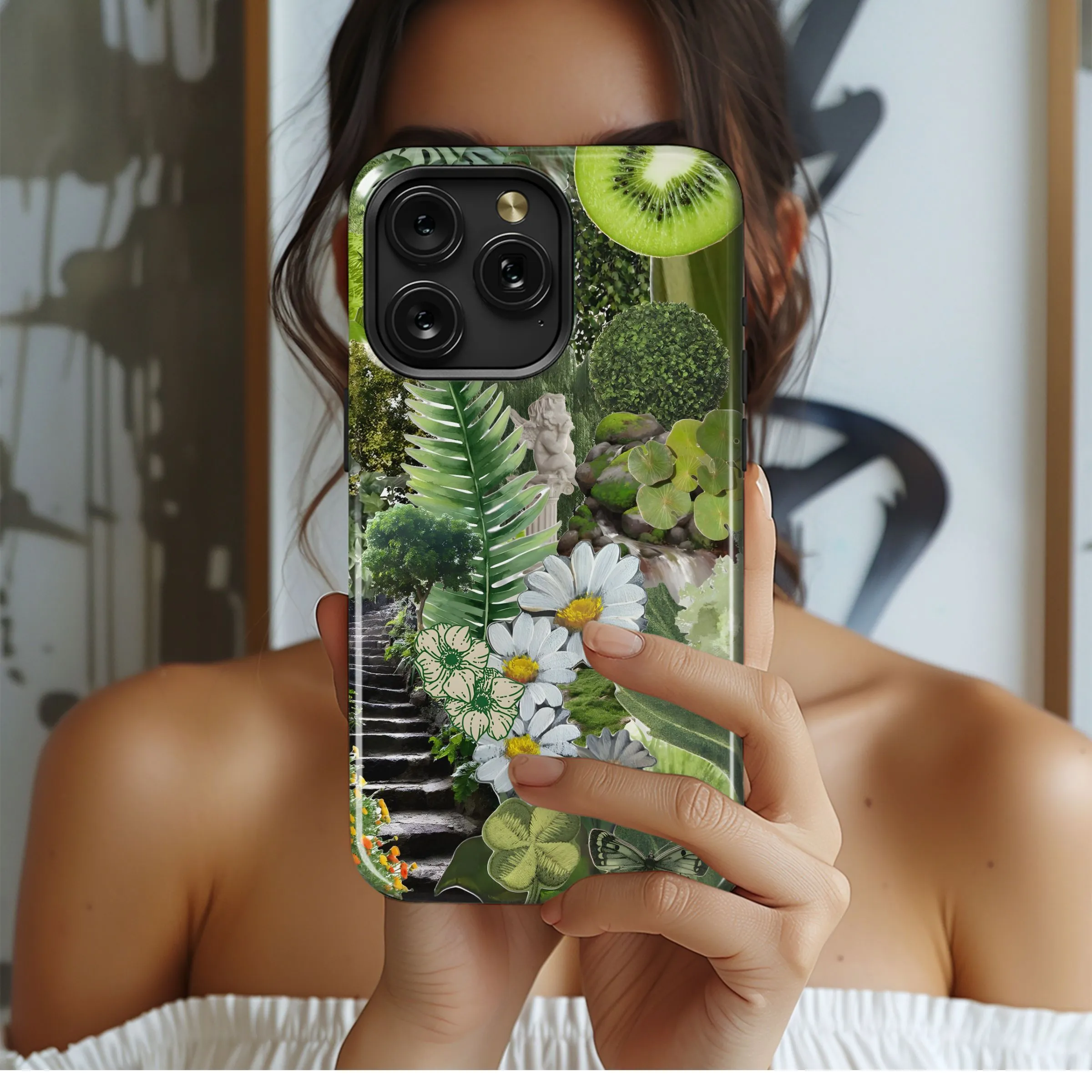 Secret Garden Collage Phone Case iPhone Samsung Cover Pixel 4967