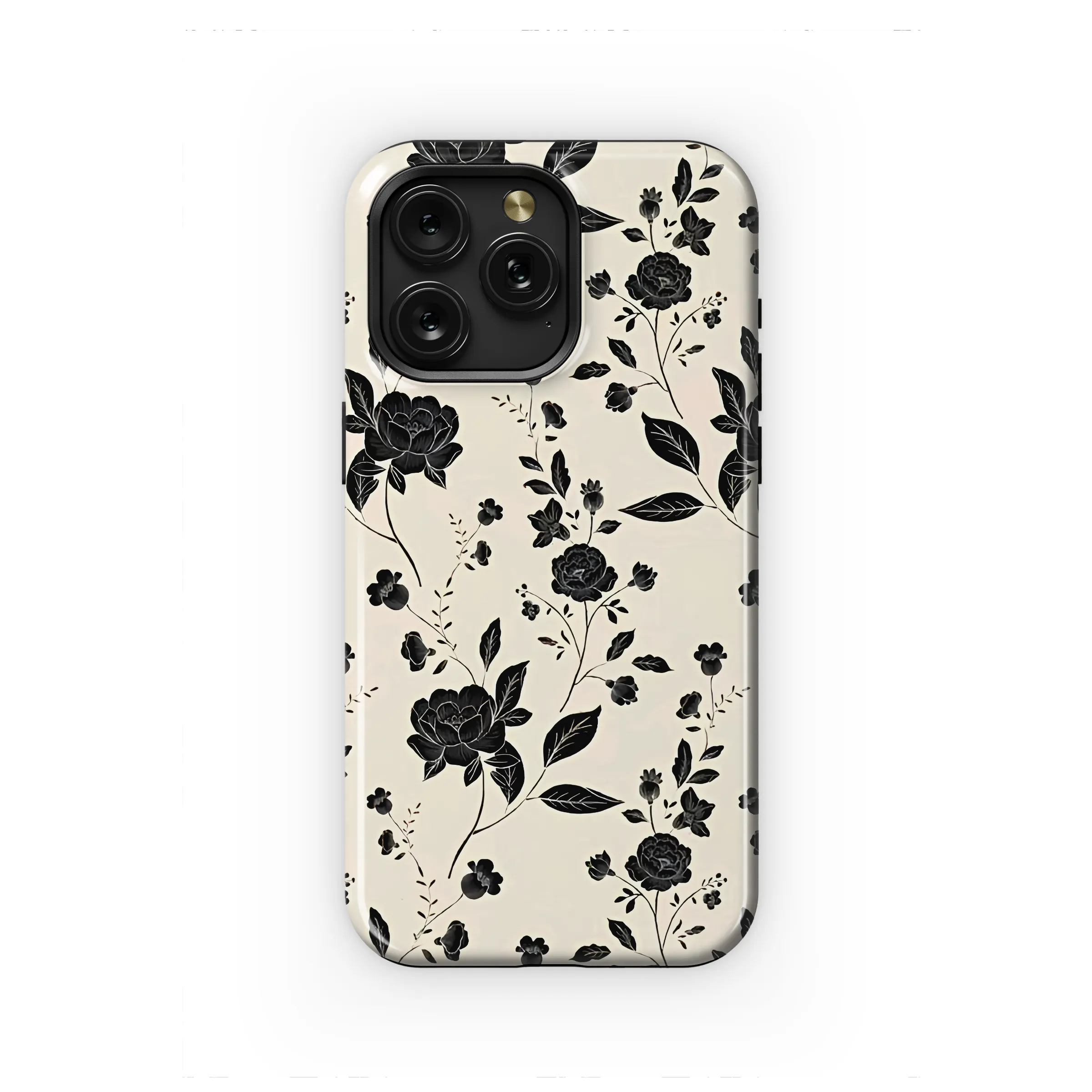 Shadow Garden Noir Floral Design Phone Case iPhone Samsung Cover Pixel 8097 - Image 1